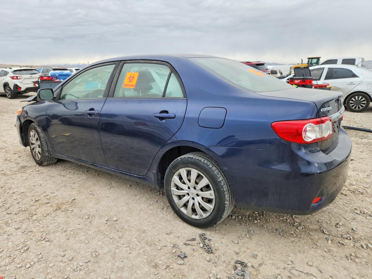 2012 Toyota Corolla Le Blue vin: JTDBU4EE4C9176980