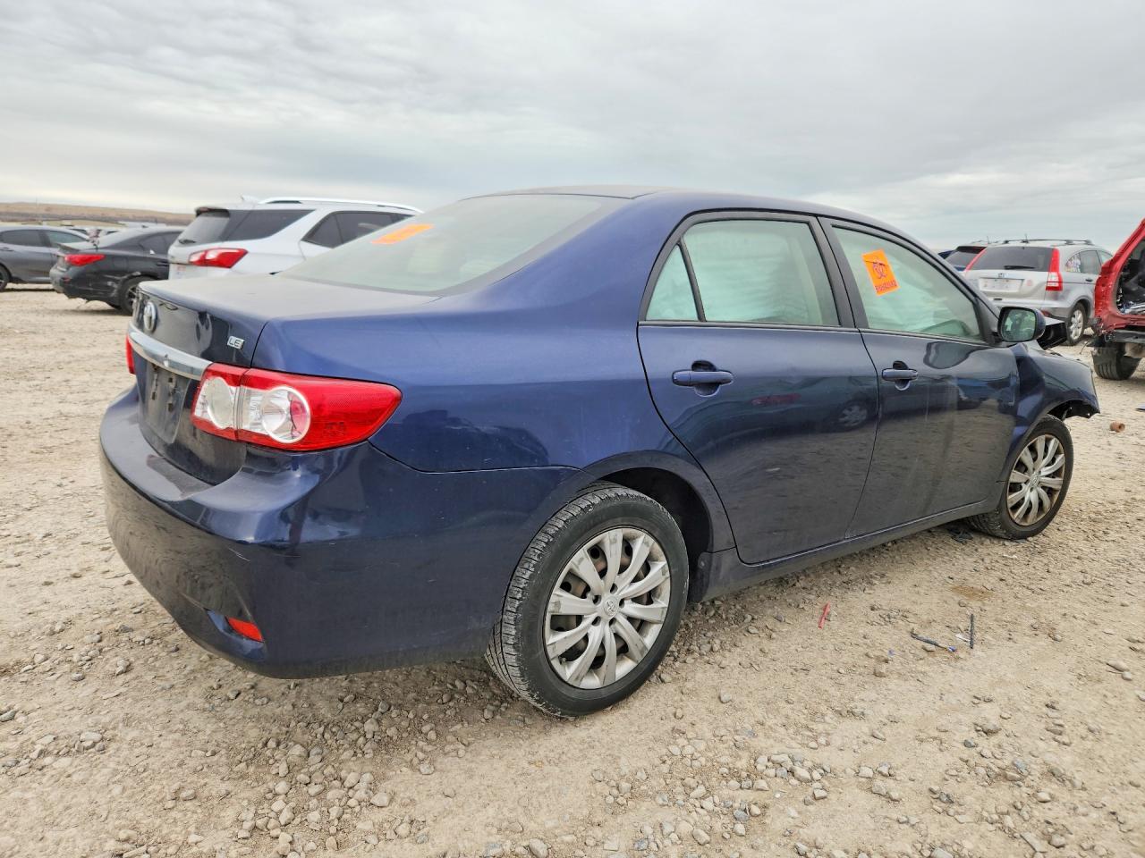 2012 Toyota Corolla Le Blue vin: JTDBU4EE4C9176980