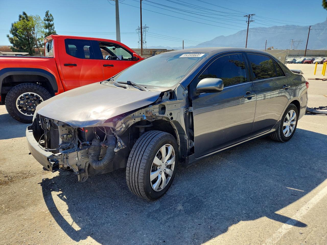 2013 Toyota Corolla Le Серый vin: JTDBU4EE4DJ115743