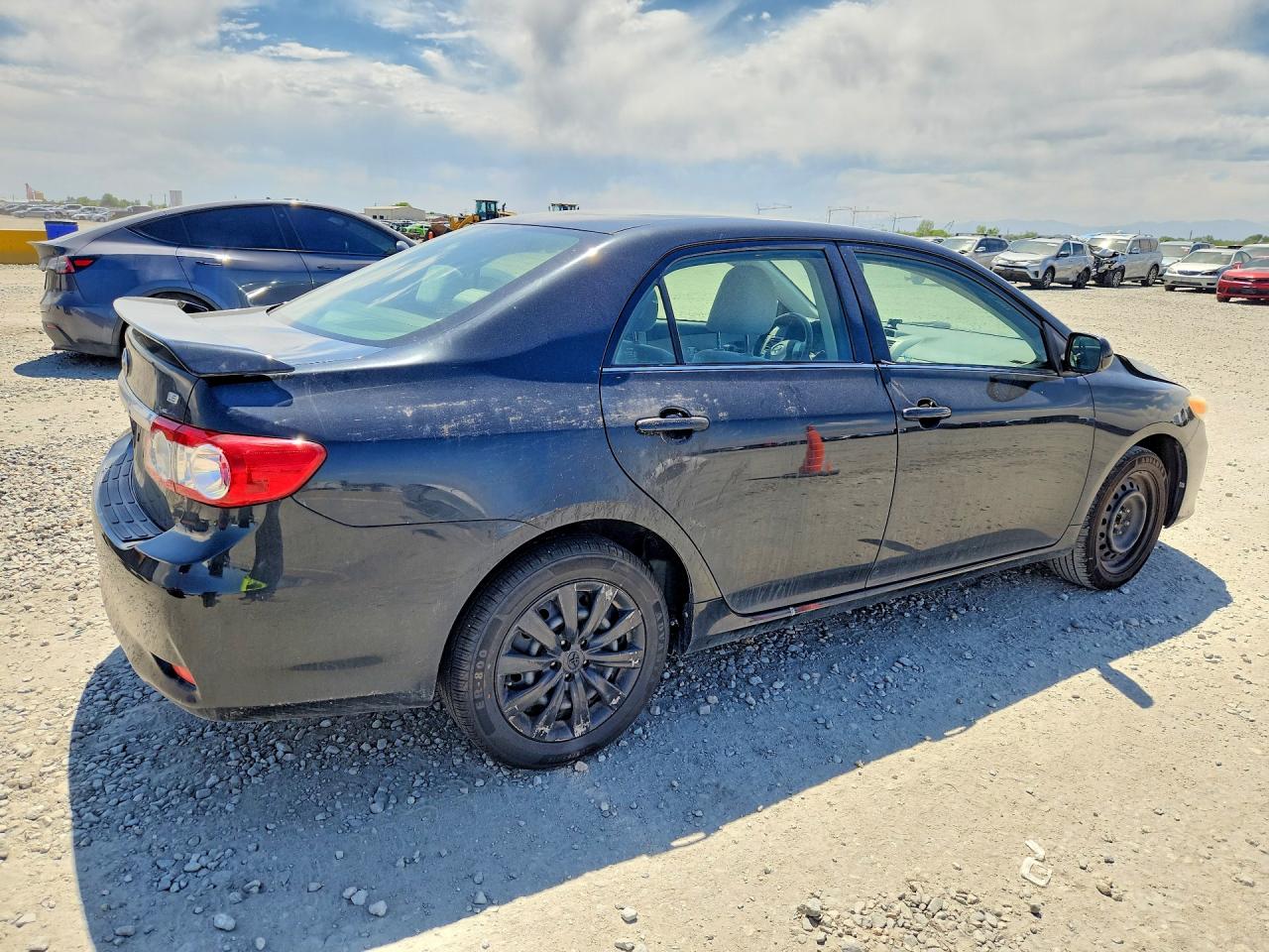 2013 Toyota Corolla Le Black vin: JTDBU4EE4DJ122644