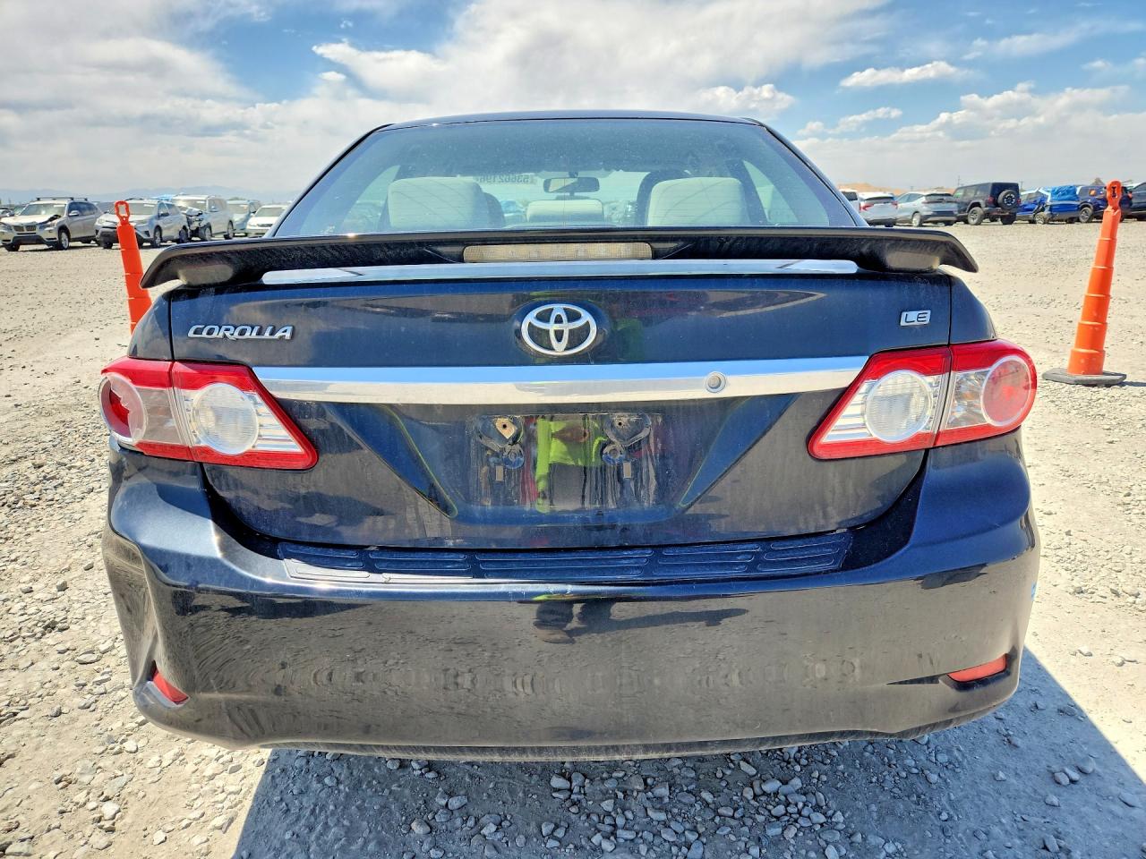 2013 Toyota Corolla Le Black vin: JTDBU4EE4DJ122644