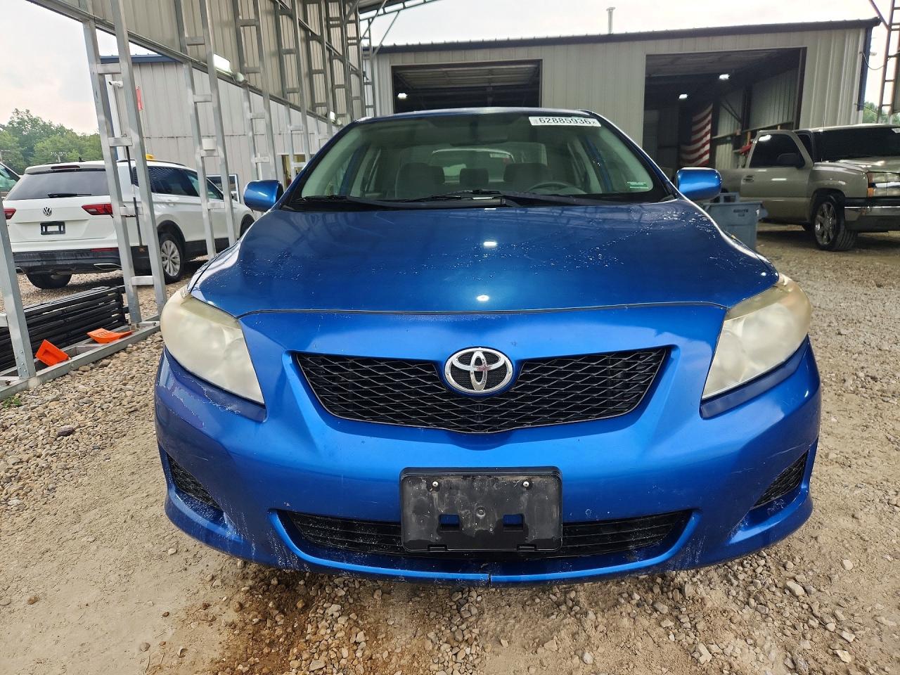 2010 Toyota Corolla Le Синий vin: JTDBU4EE5A9107759