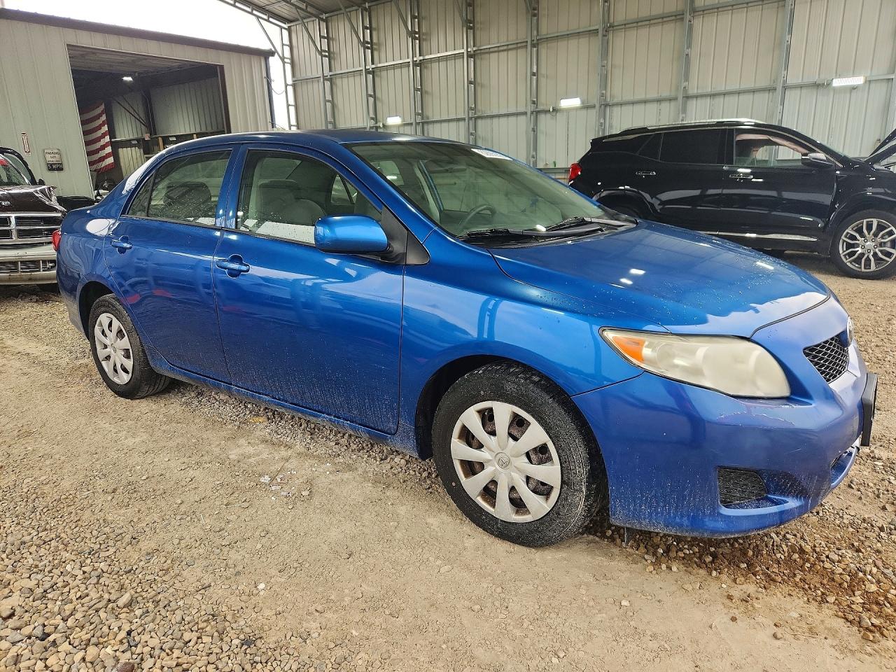 2010 Toyota Corolla Le Синий vin: JTDBU4EE5A9107759