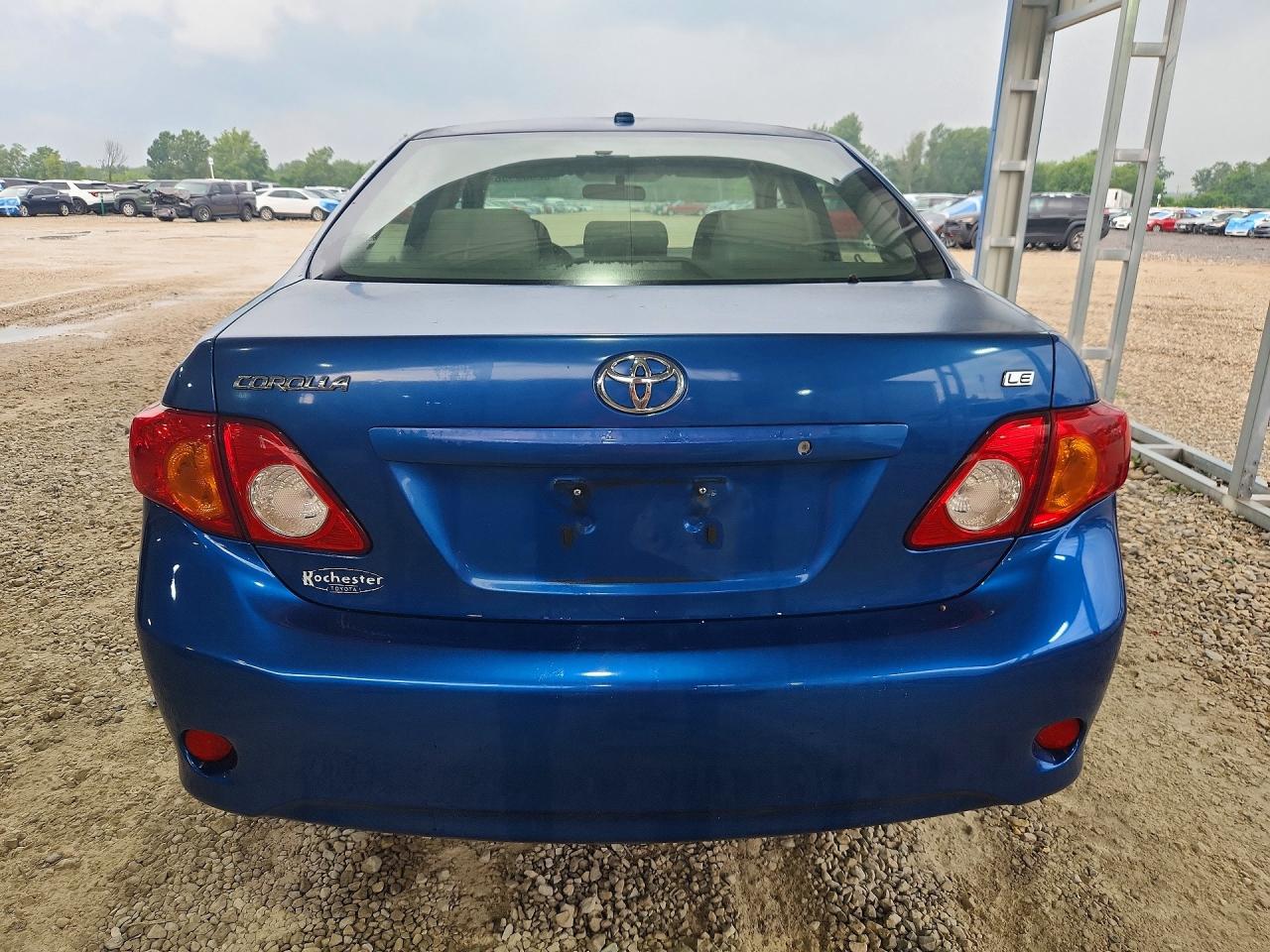 2010 Toyota Corolla Le Синий vin: JTDBU4EE5A9107759