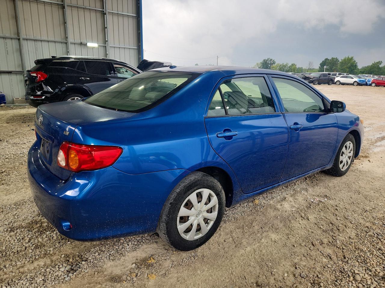 2010 Toyota Corolla Le Синий vin: JTDBU4EE5A9107759