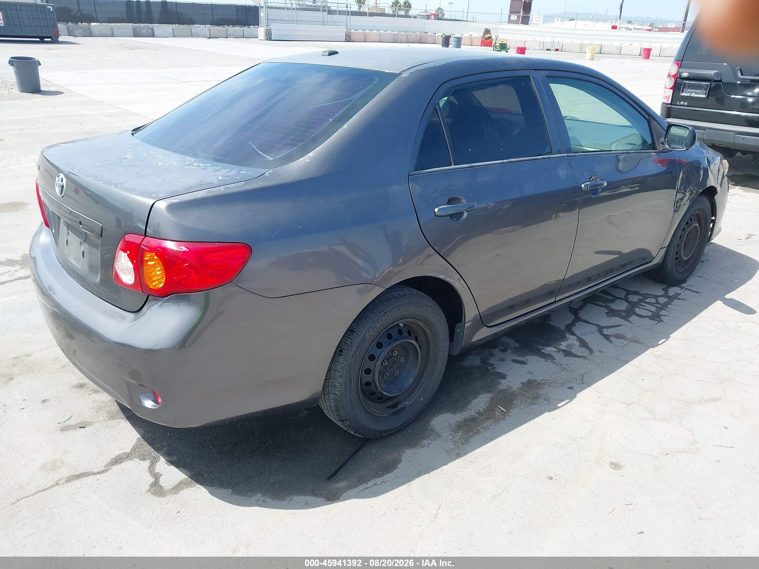 2010 Toyota Corolla   Gray vin: JTDBU4EE5AJ057735