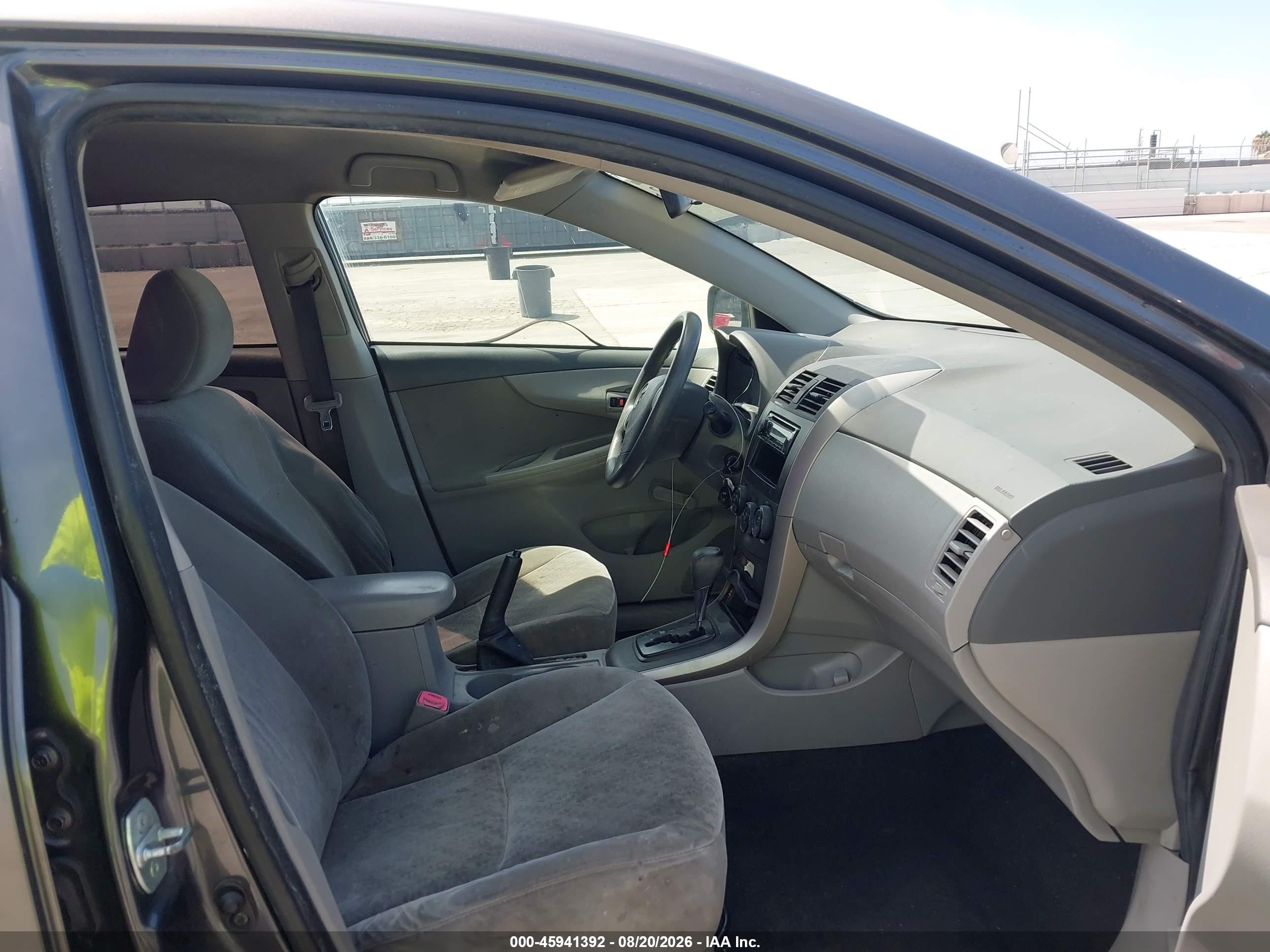 2010 Toyota Corolla   Gray vin: JTDBU4EE5AJ057735
