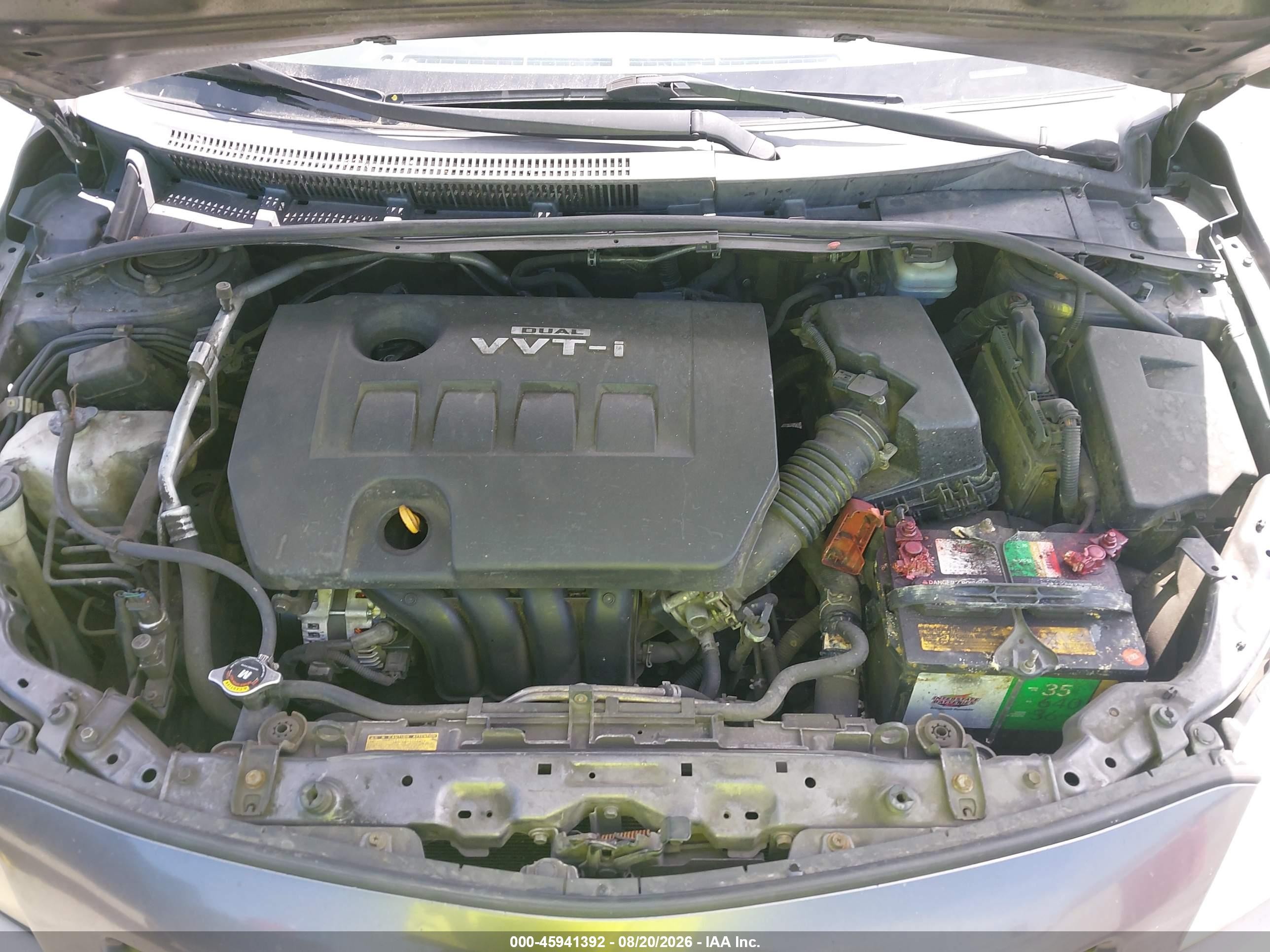 2010 Toyota Corolla   Gray vin: JTDBU4EE5AJ057735
