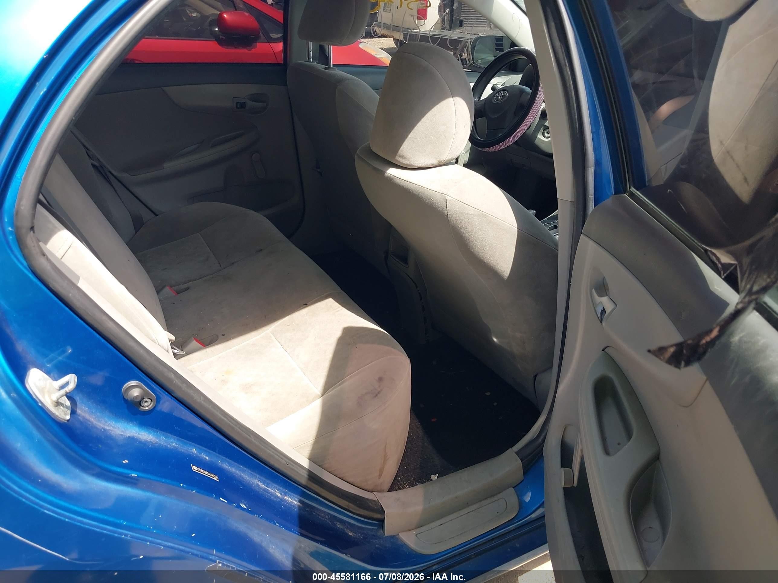 2010 Toyota Corolla   Blue vin: JTDBU4EE5AJ067746