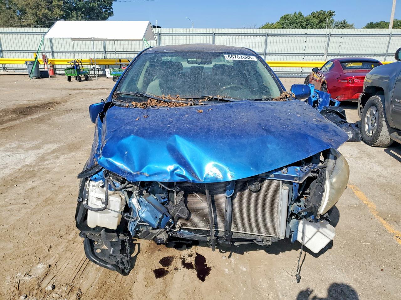 2010 Toyota Corolla Le Blue vin: JTDBU4EE5AJ073451