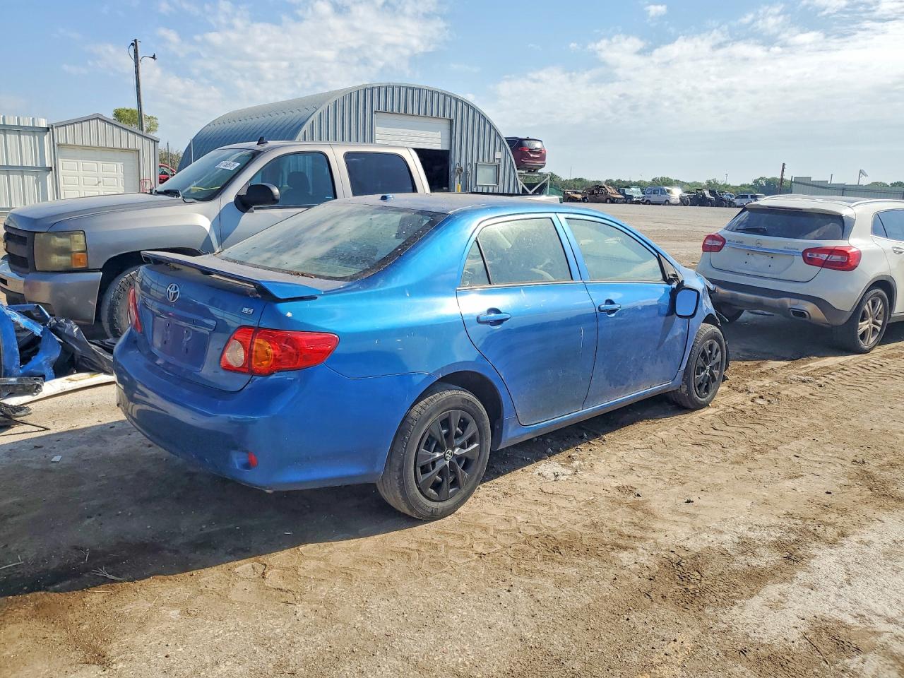 2010 Toyota Corolla Le Blue vin: JTDBU4EE5AJ073451