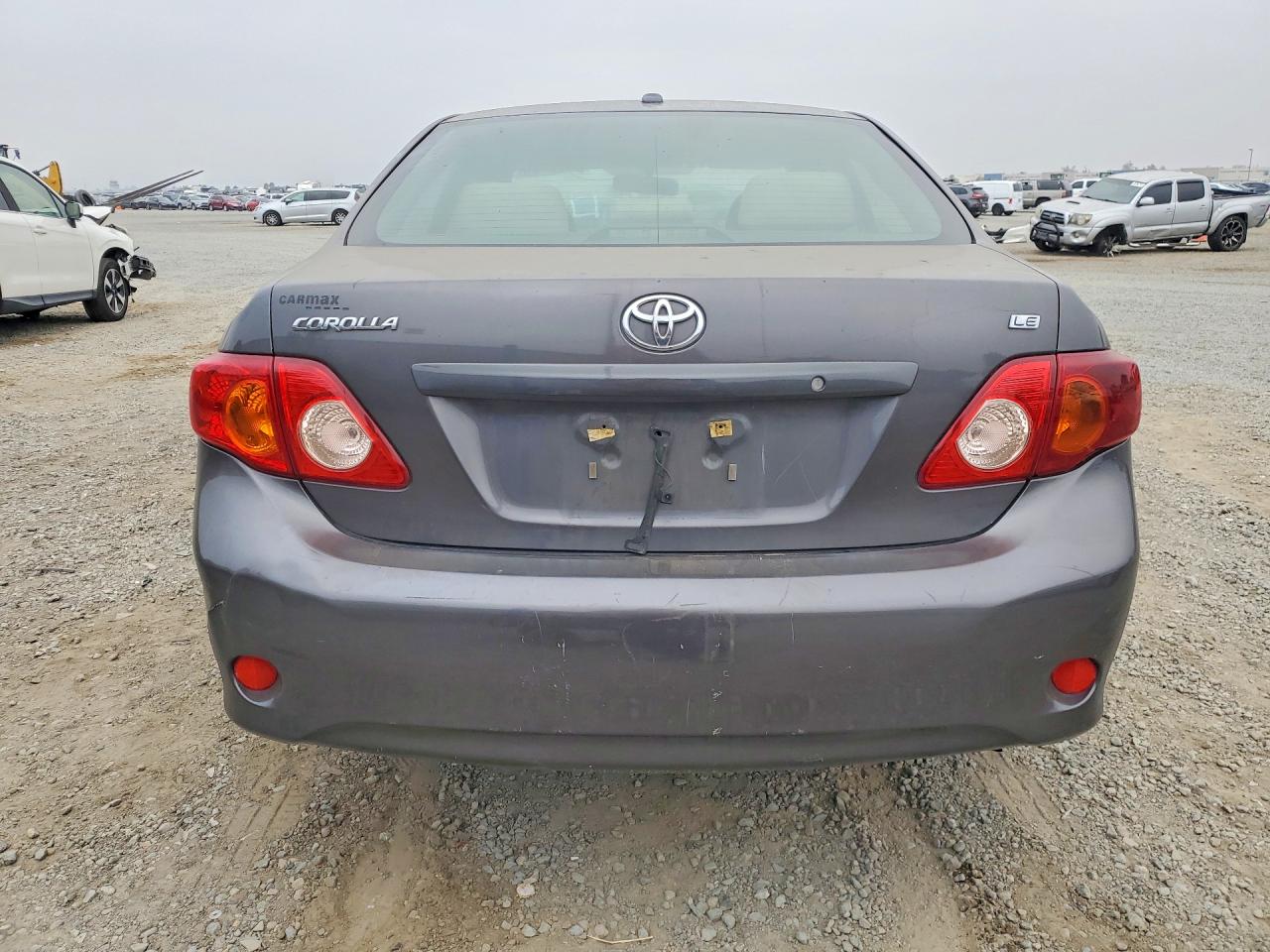 2010 Toyota Corolla Le Gray vin: JTDBU4EE5AJ079704