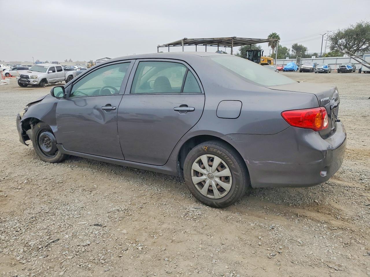 2010 Toyota Corolla Le Gray vin: JTDBU4EE5AJ079704