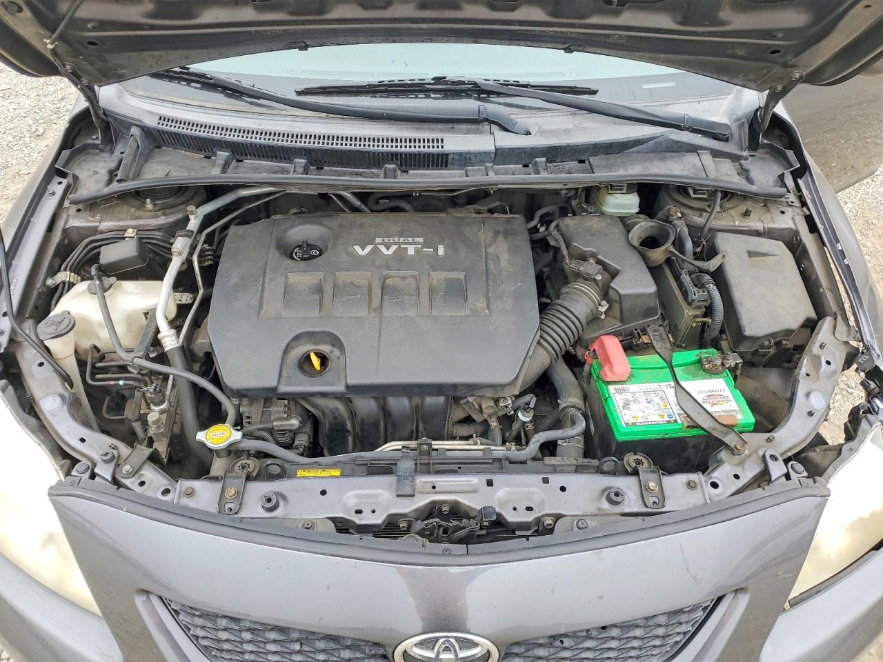 2010 Toyota Corolla Le Gray vin: JTDBU4EE5AJ079704