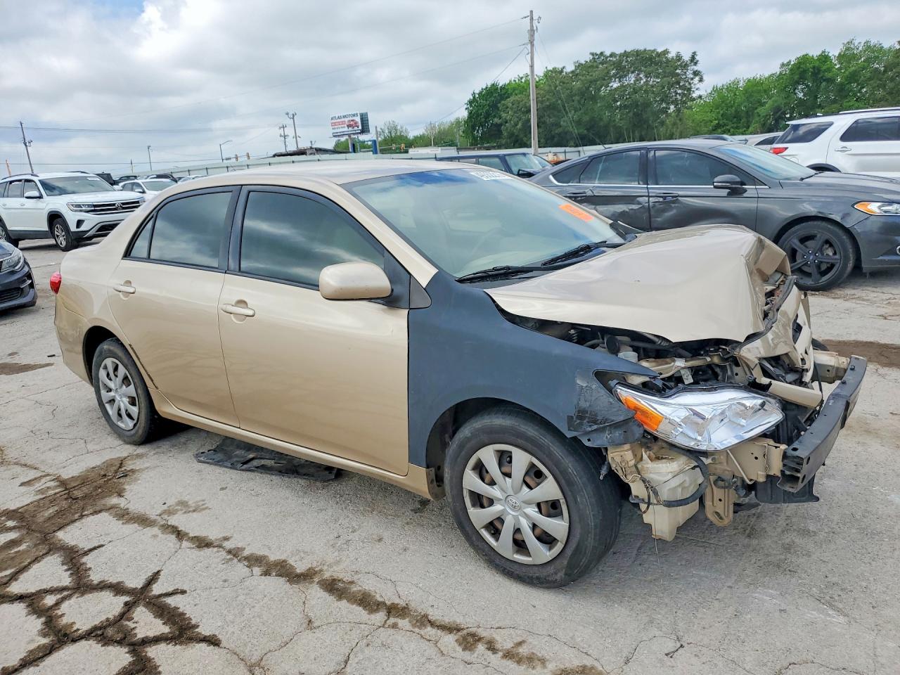2011 Toyota Corolla Le Tan vin: JTDBU4EE5B9154436