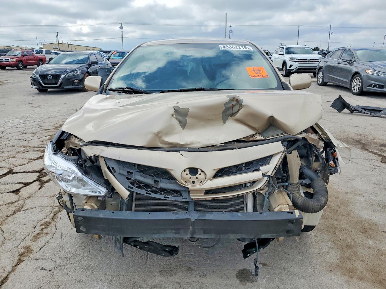 2011 Toyota Corolla Le Tan vin: JTDBU4EE5B9154436