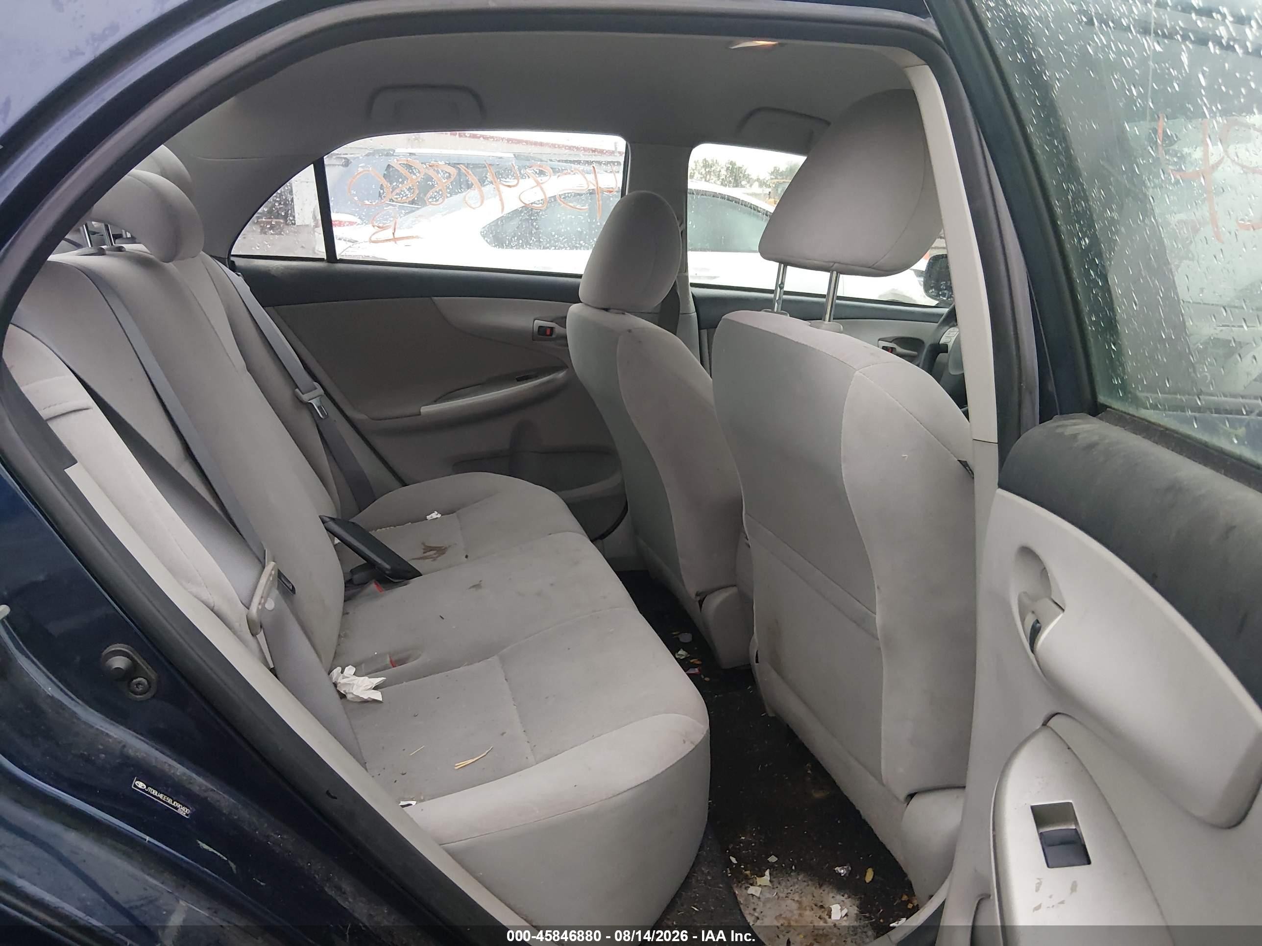 2011 Toyota Corolla Le Blue vin: JTDBU4EE5BJ090400