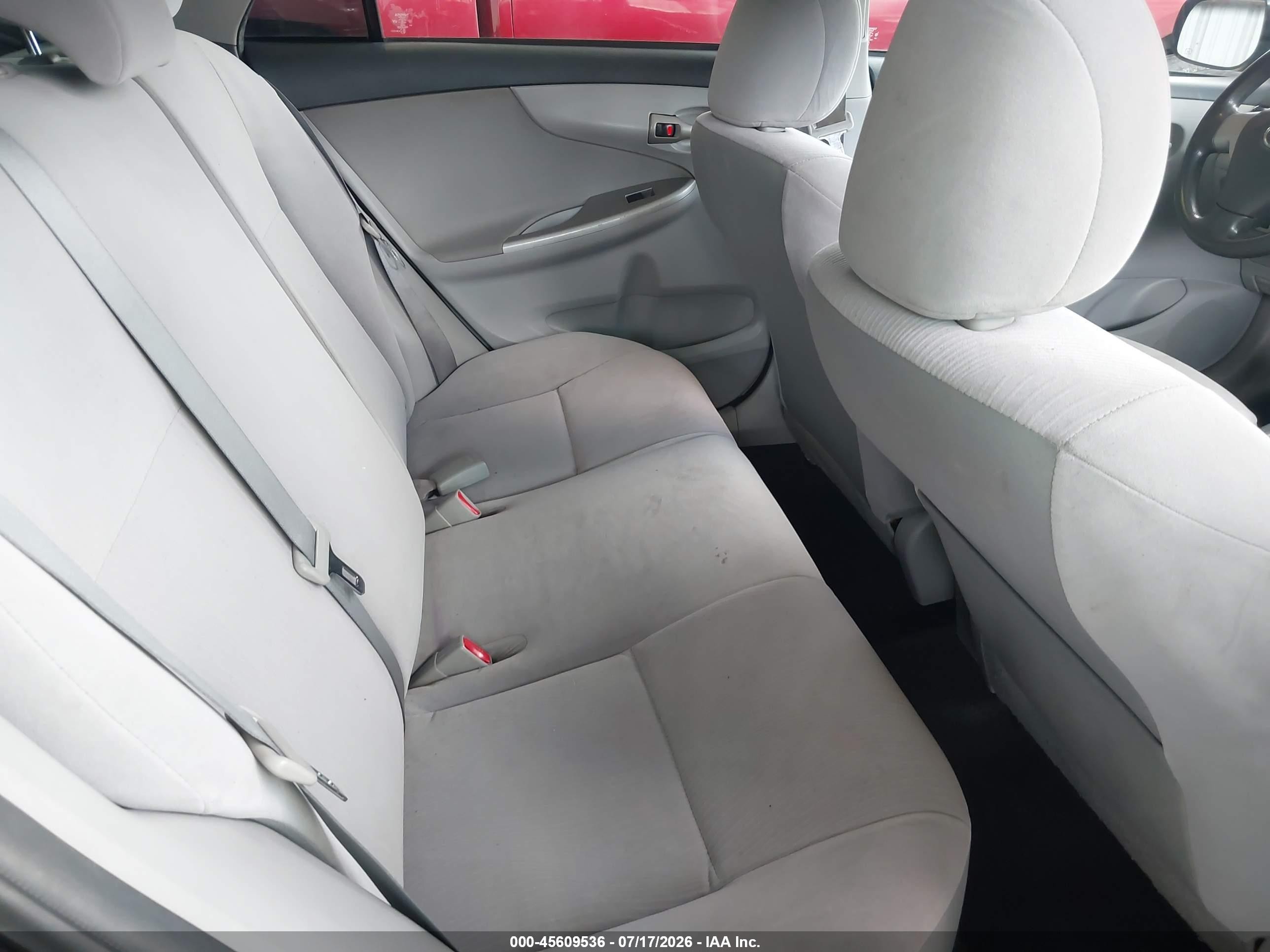 2011 Toyota Corolla Le Black vin: JTDBU4EE5BJ091255