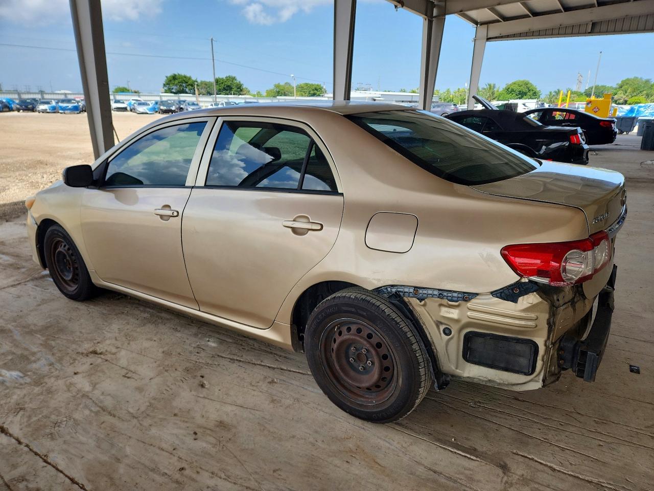 2013 Toyota Corolla L Gold vin: JTDBU4EE5DJ119235