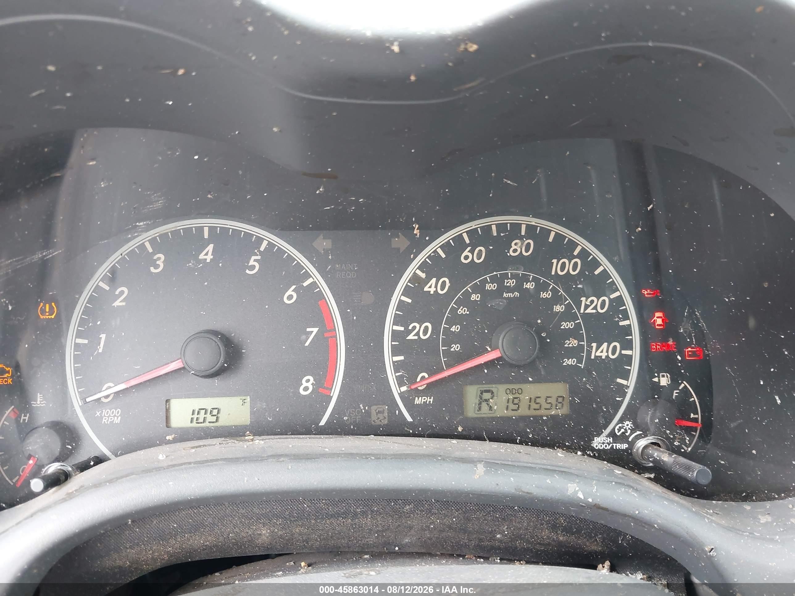 2010 Toyota Corolla Le Красный vin: JTDBU4EE6A9106944