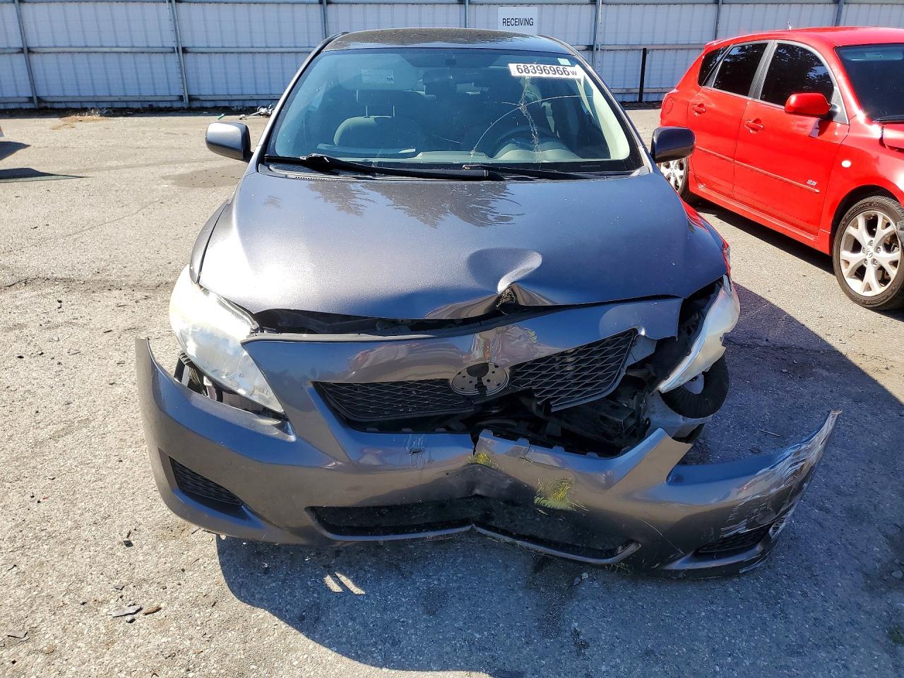 2010 Toyota Corolla Le Gray vin: JTDBU4EE6AJ059574