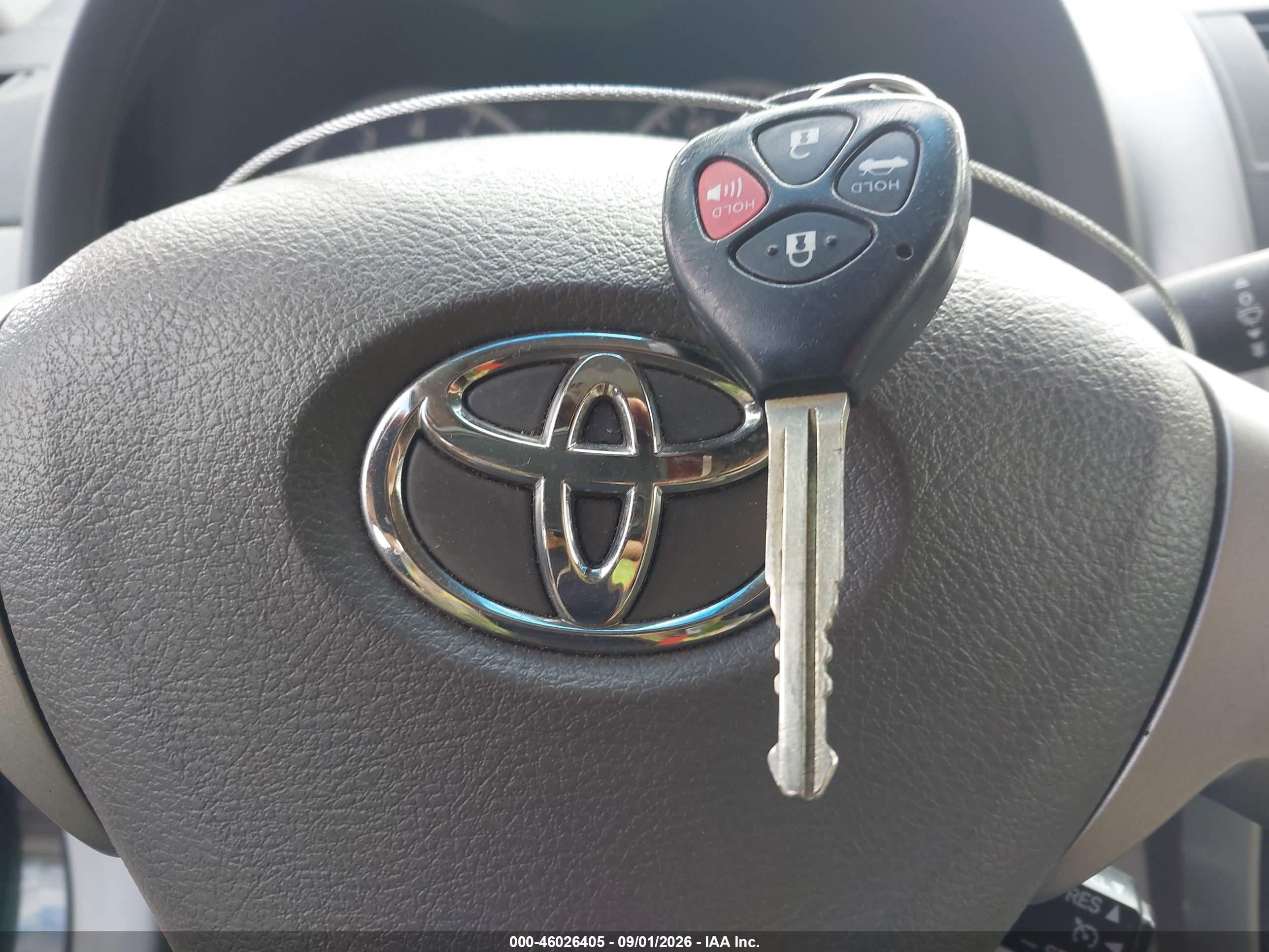 2010 Toyota Corolla Le Black vin: JTDBU4EE6AJ070171