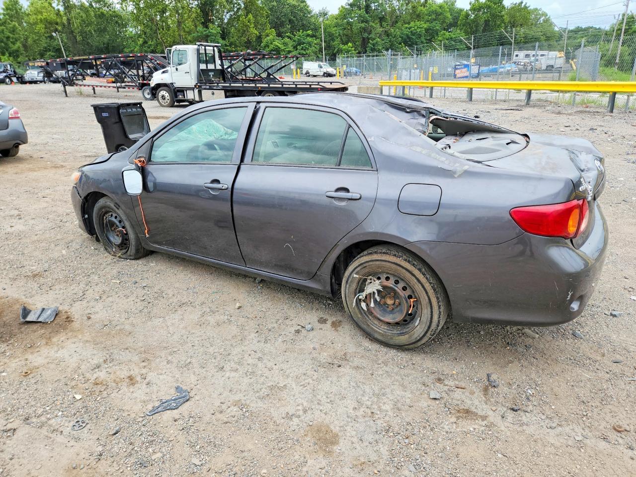 2010 Toyota Corolla Le Gray vin: JTDBU4EE6AJ077766