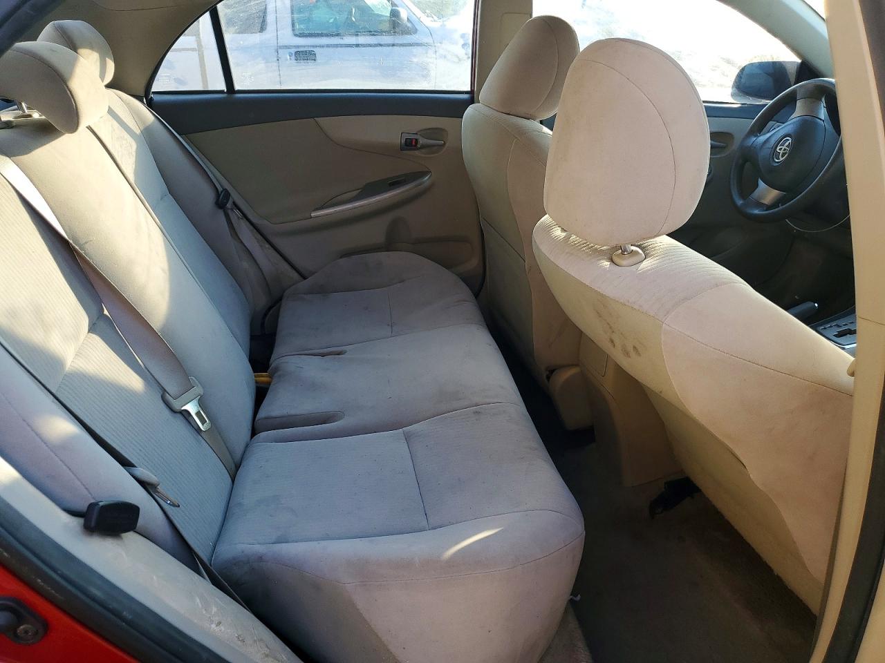 2010 Toyota Corolla Le Burgundy vin: JTDBU4EE6AJ079565