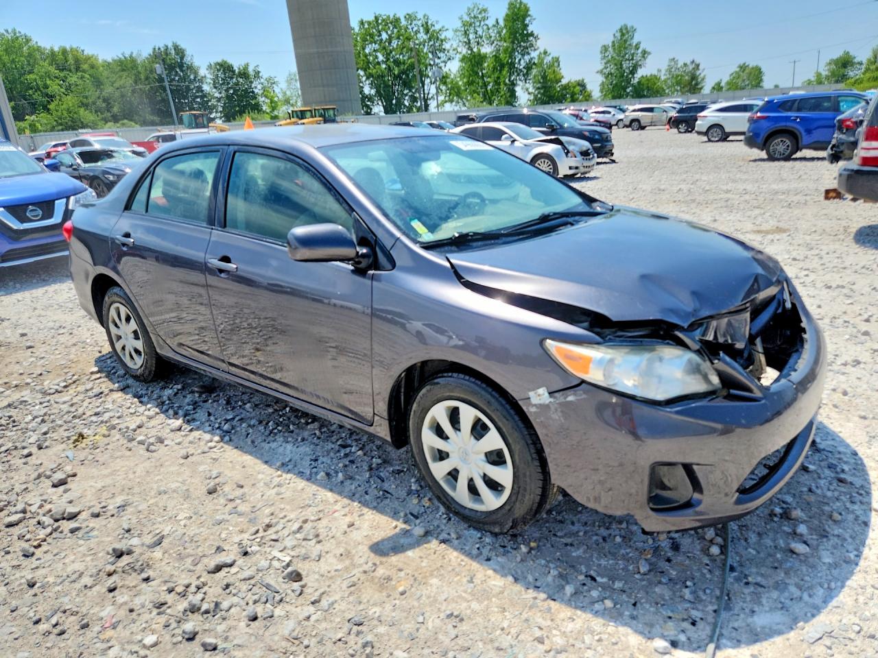 2011 Toyota Corolla Le Gray vin: JTDBU4EE6B9139217