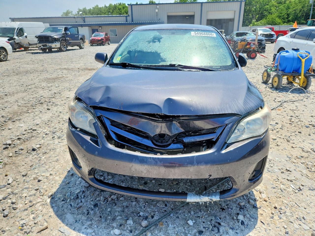 2011 Toyota Corolla Le Gray vin: JTDBU4EE6B9139217