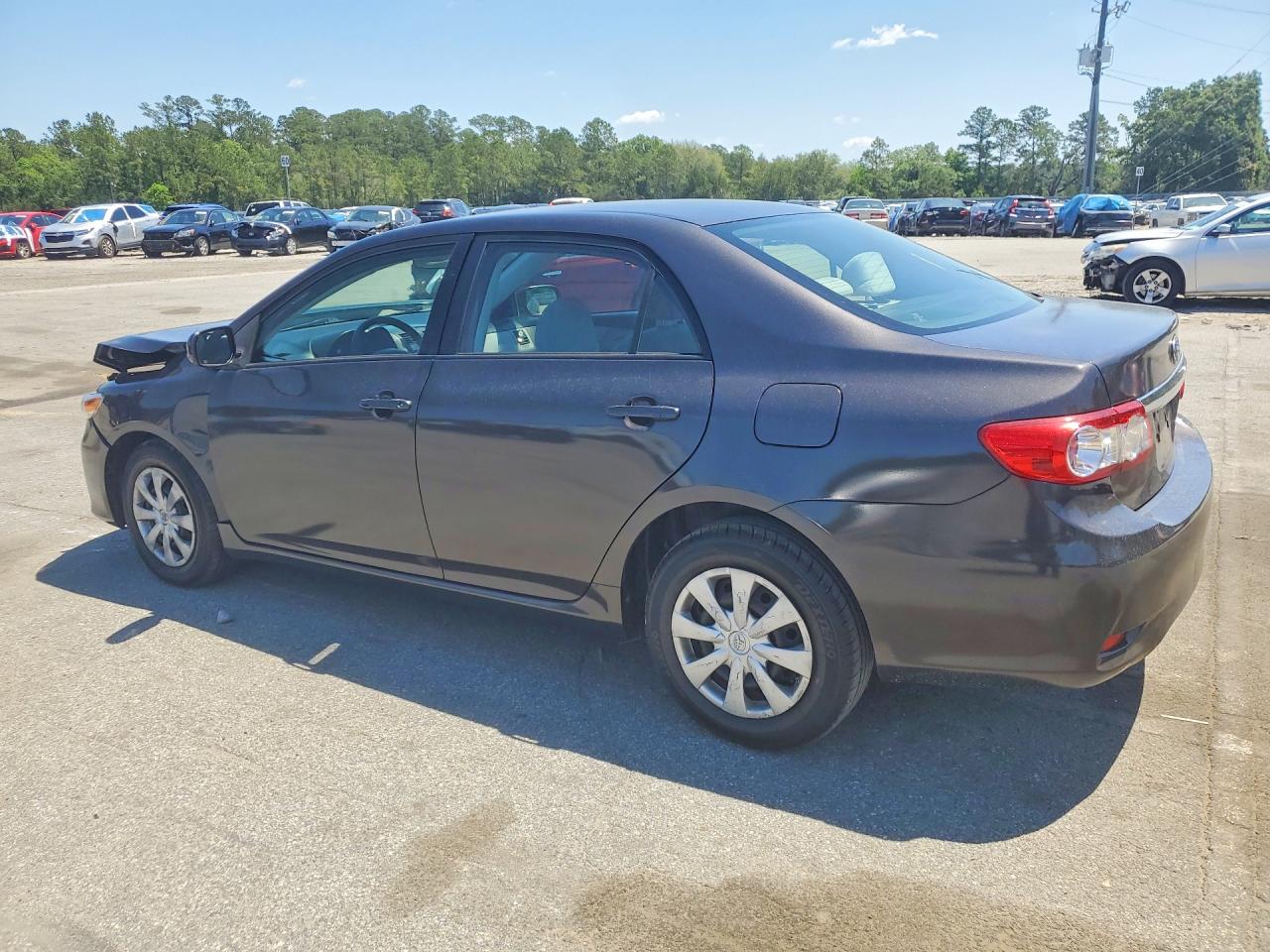 2011 Toyota Corolla Le Черный vin: JTDBU4EE6B9141288