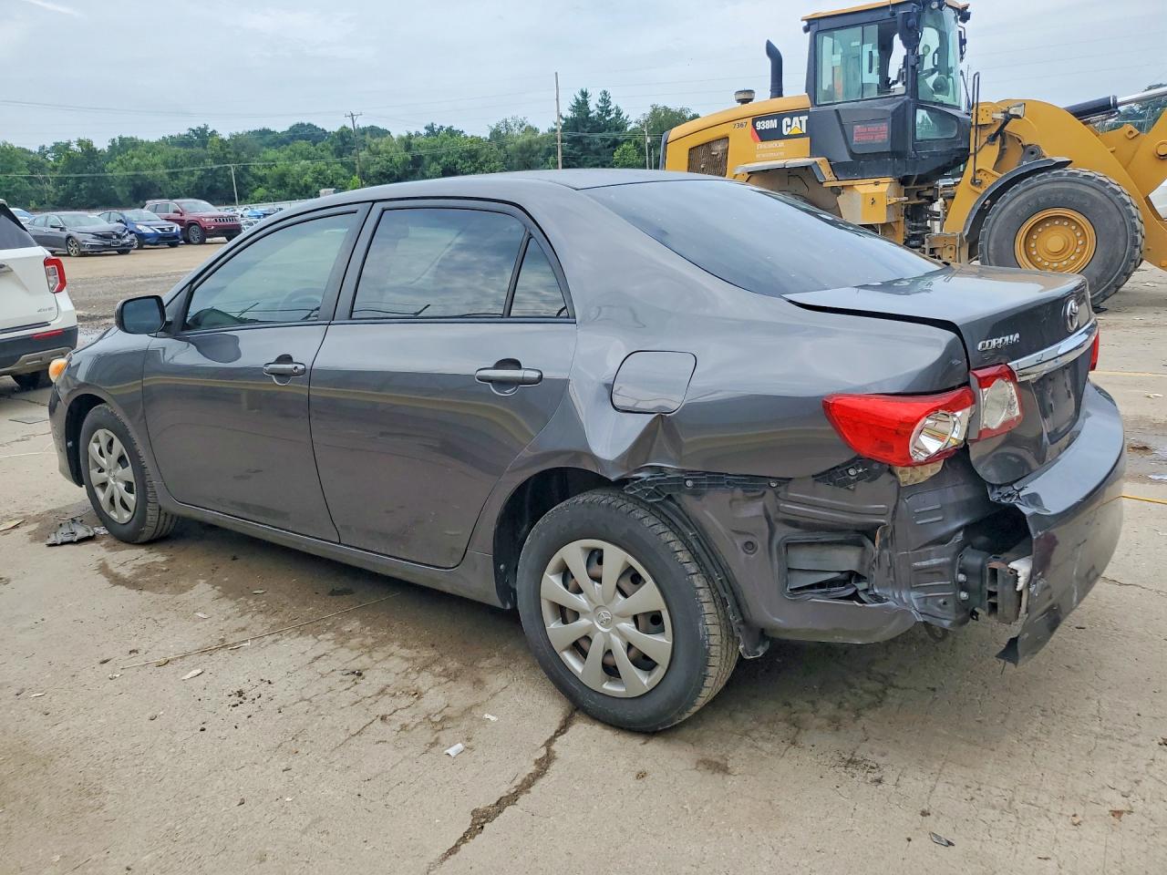 2011 Toyota Corolla Le Gray vin: JTDBU4EE6B9149178