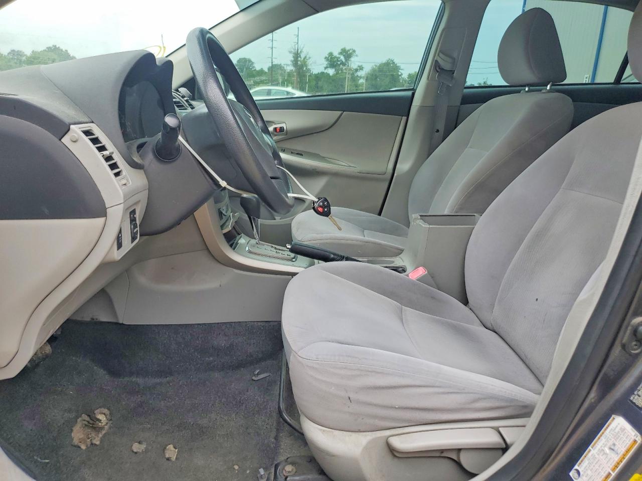 2011 Toyota Corolla Le Gray vin: JTDBU4EE6B9149178
