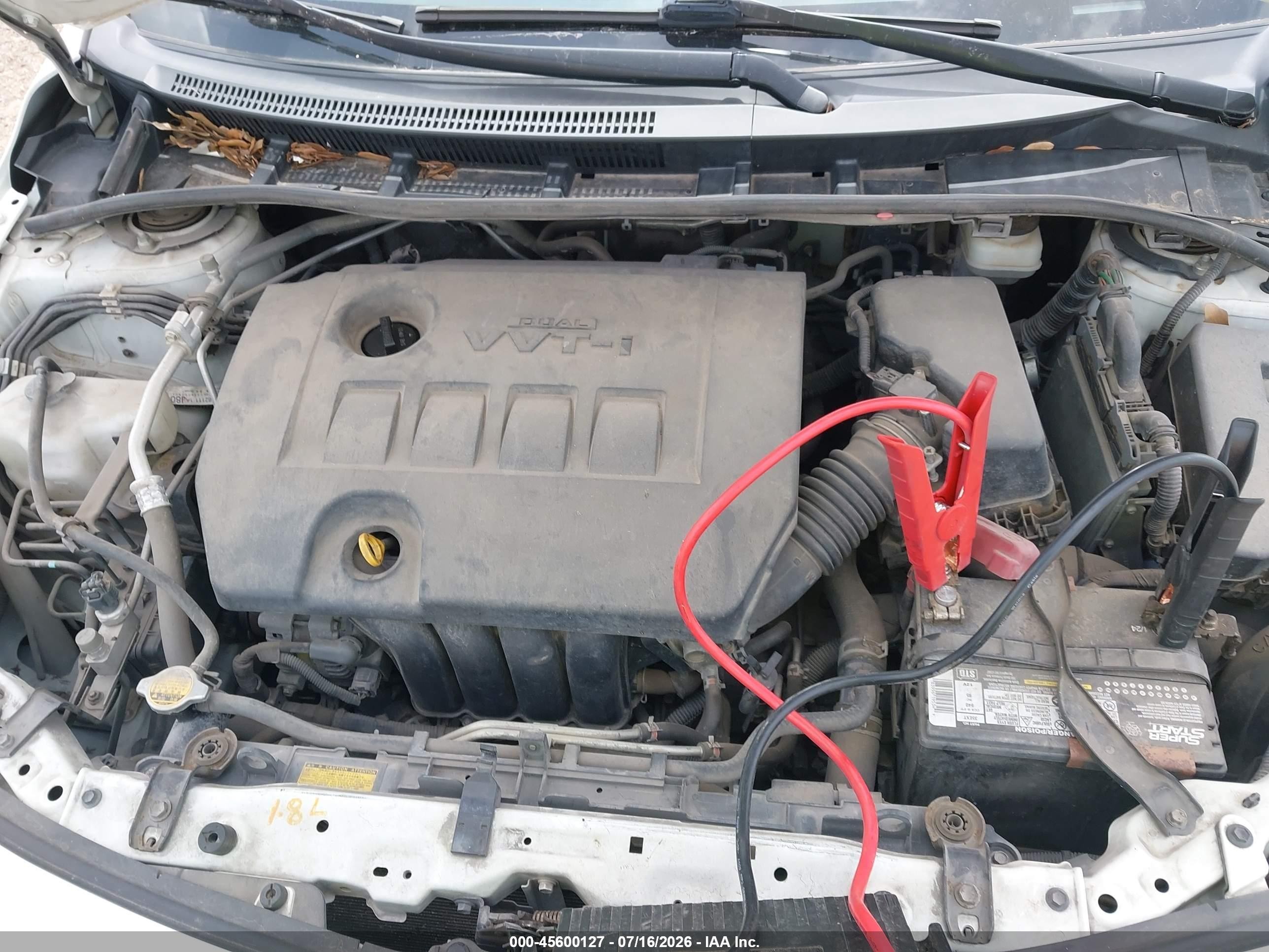 2011 Toyota Corolla Le Белый vin: JTDBU4EE6BJ108015