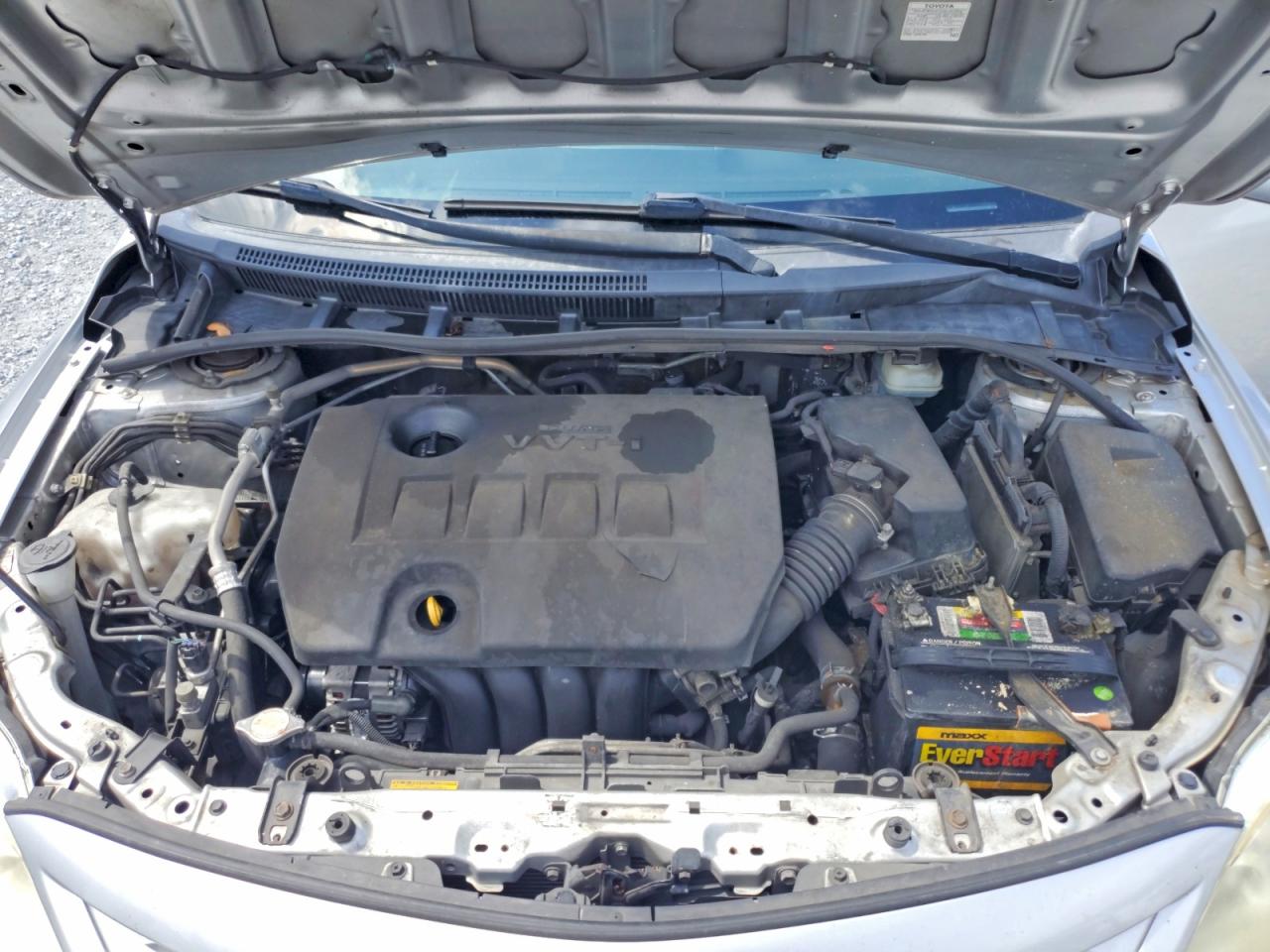 2013 Toyota Corolla Le Silver vin: JTDBU4EE6DJ122371