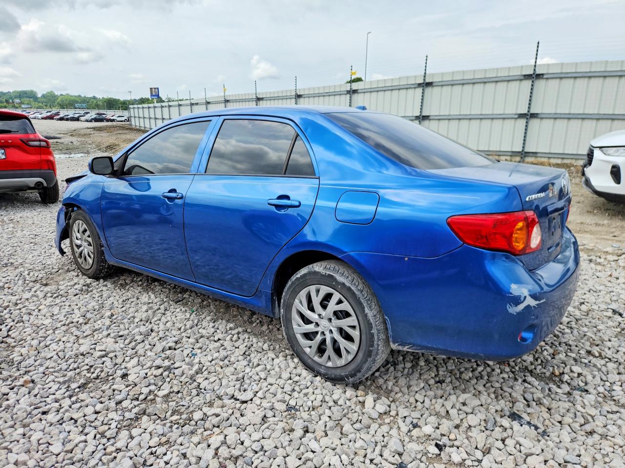 2010 Toyota Corolla Le Blue vin: JTDBU4EE7A9097302