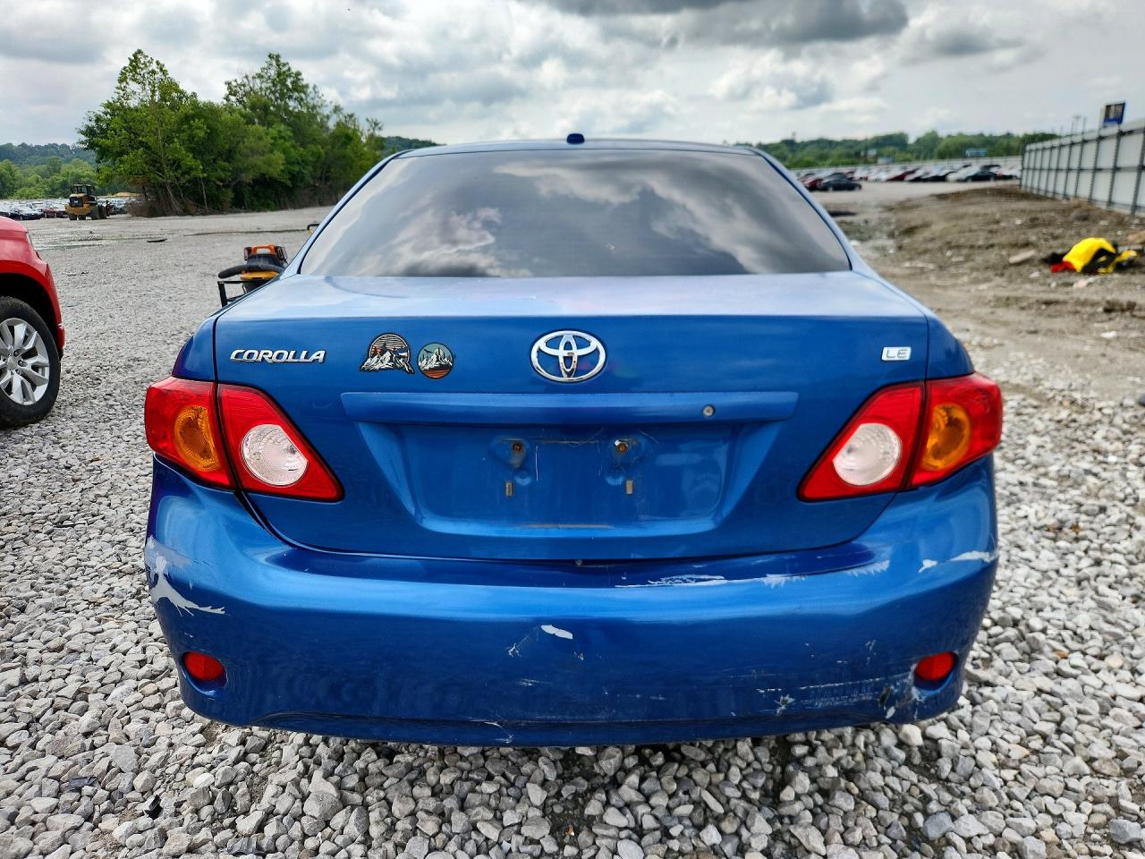 2010 Toyota Corolla Le Blue vin: JTDBU4EE7A9097302