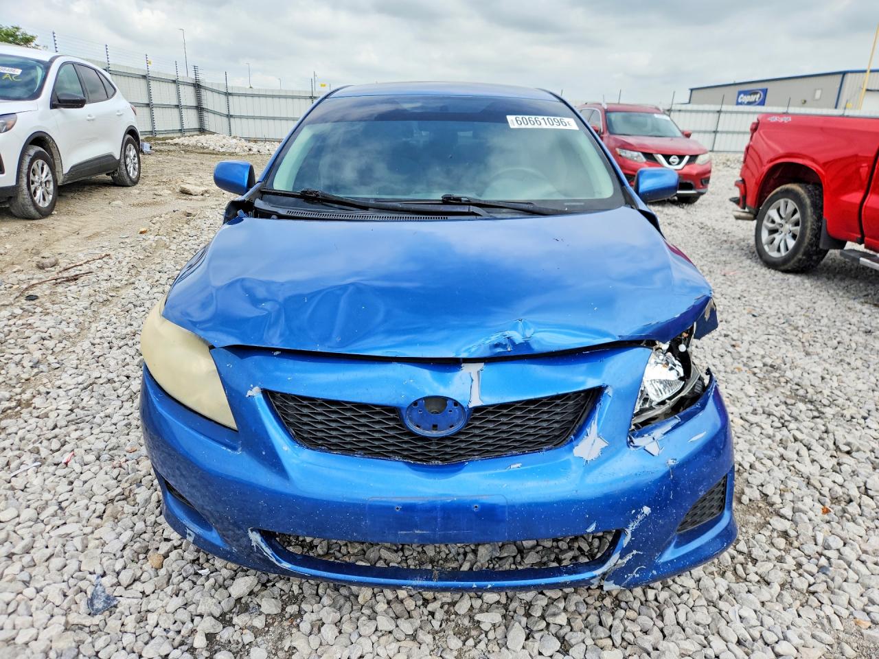 2010 Toyota Corolla Le Blue vin: JTDBU4EE7A9097302