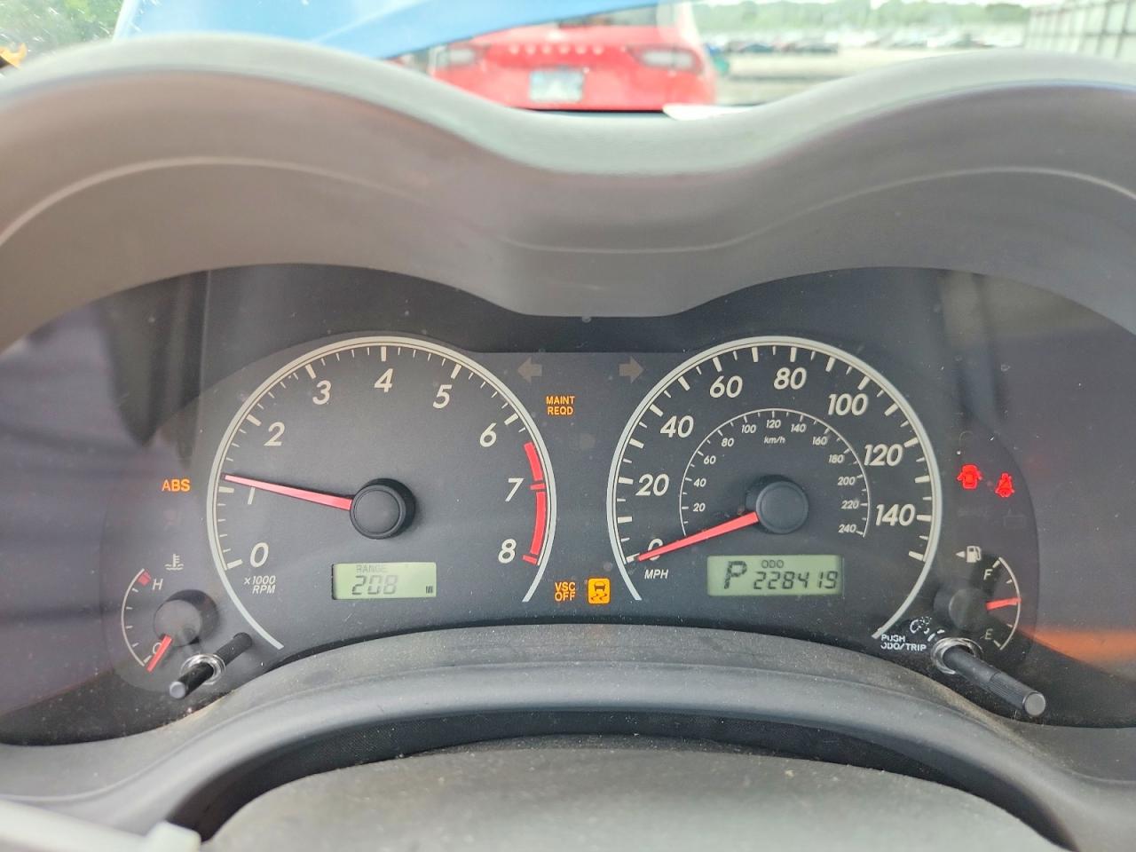 2010 Toyota Corolla Le Blue vin: JTDBU4EE7A9097302