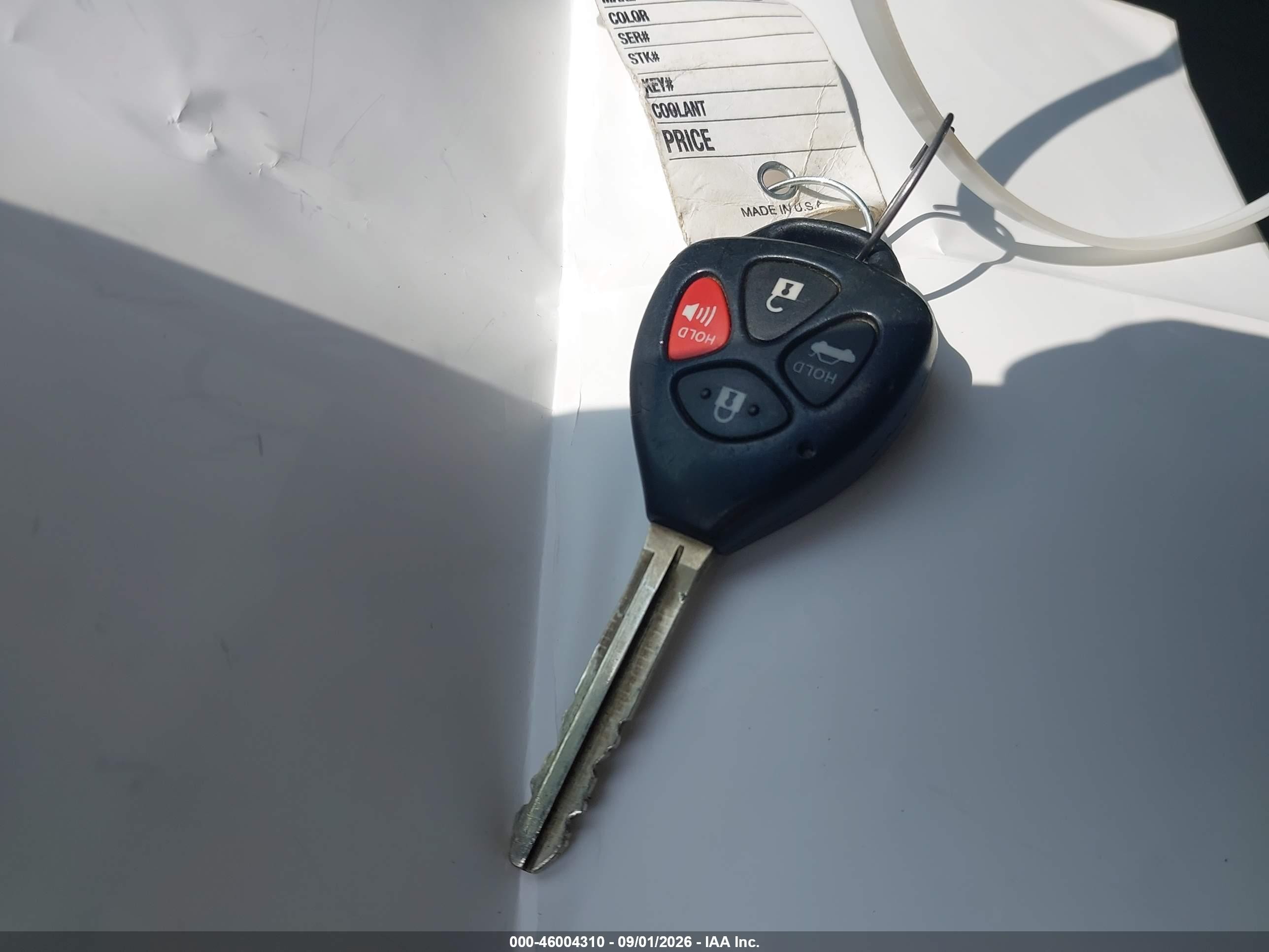 2010 Toyota Corolla Le Черный vin: JTDBU4EE7A9098420