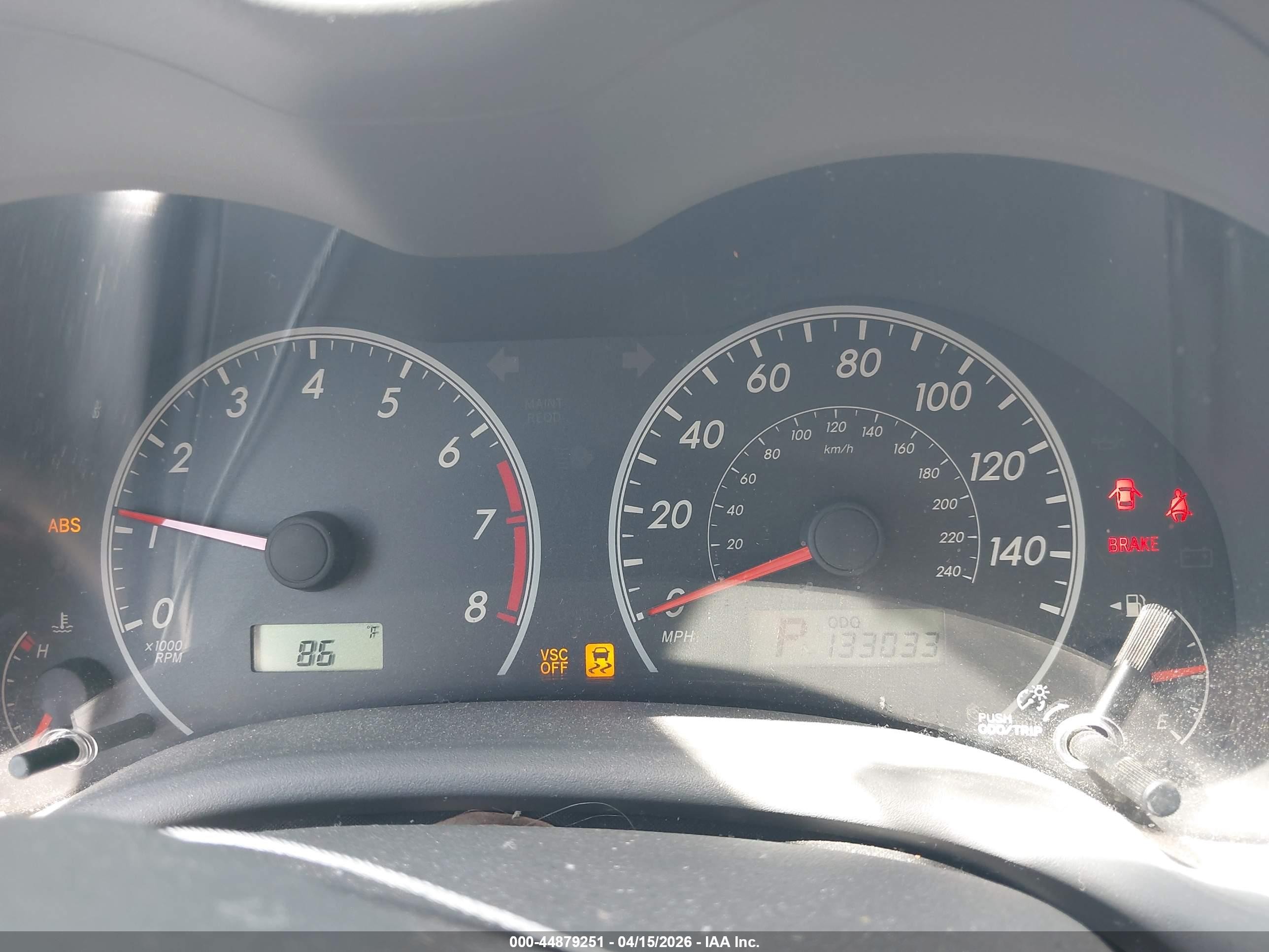 2010 Toyota Corolla Le Silver vin: JTDBU4EE7A9103972