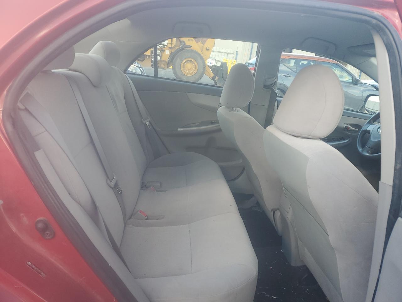 2010 Toyota Corolla Base Red vin: JTDBU4EE7A9108766