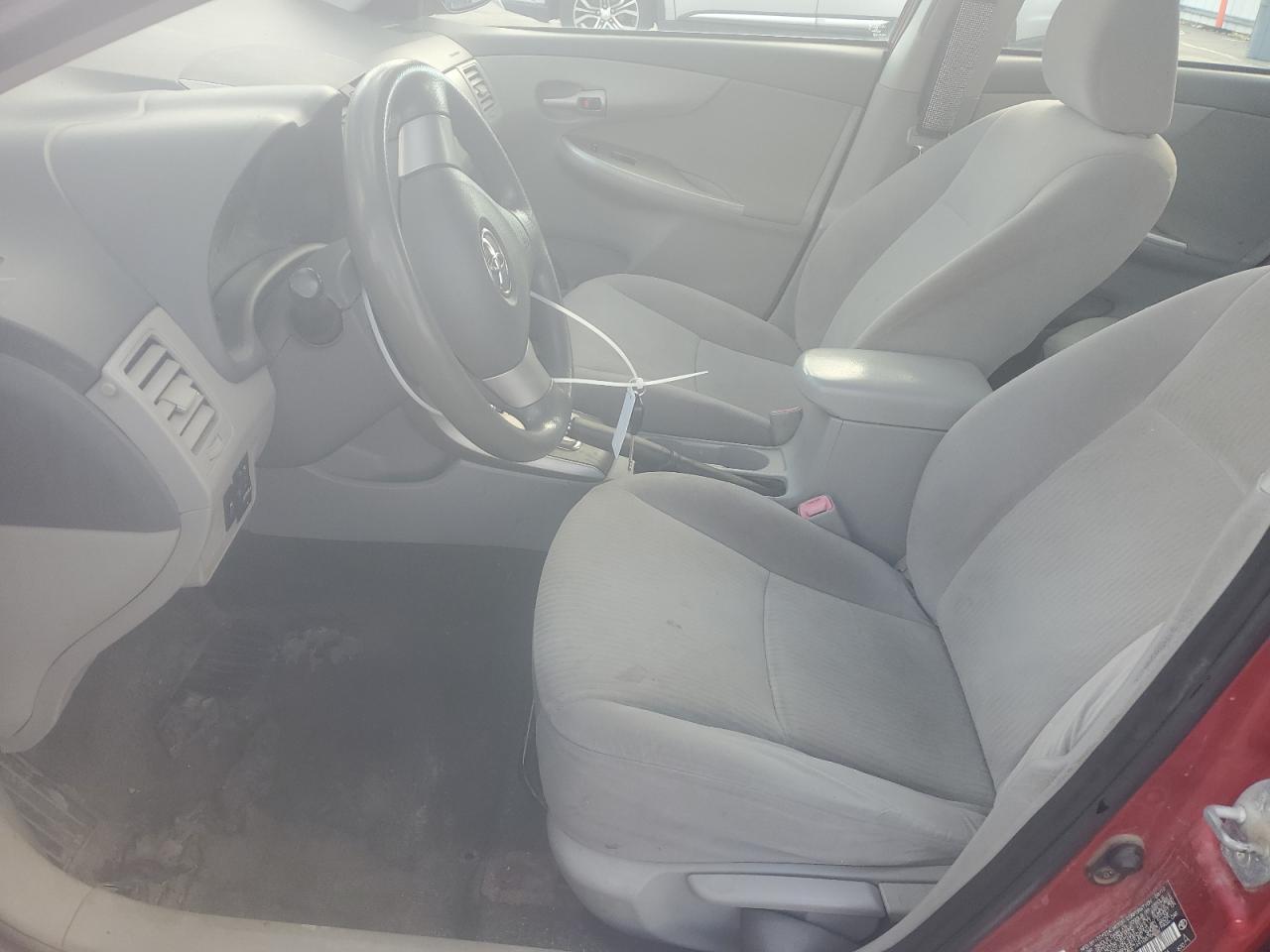 2010 Toyota Corolla Base Red vin: JTDBU4EE7A9108766