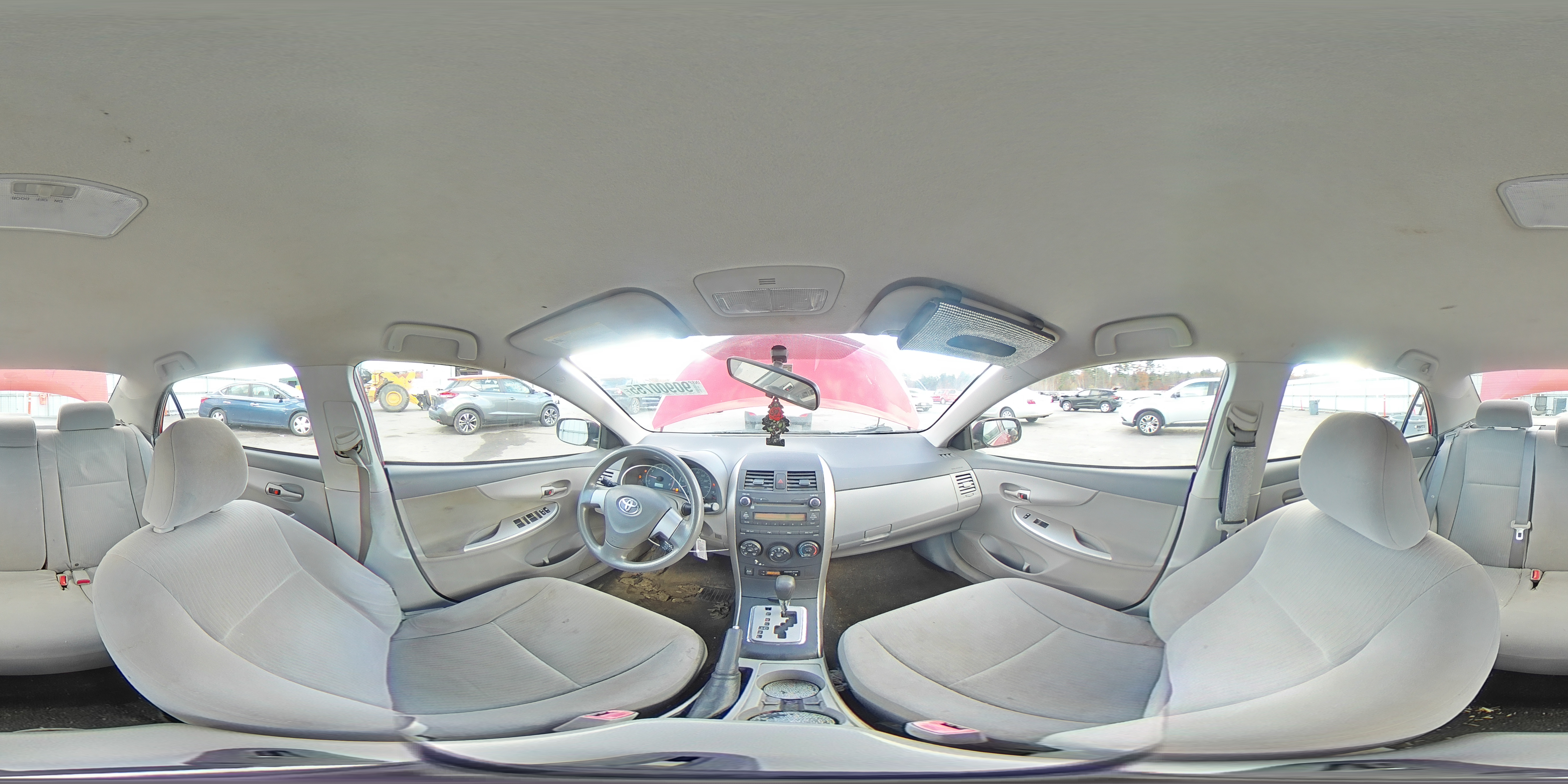 2010 Toyota Corolla Base Red vin: JTDBU4EE7A9108766