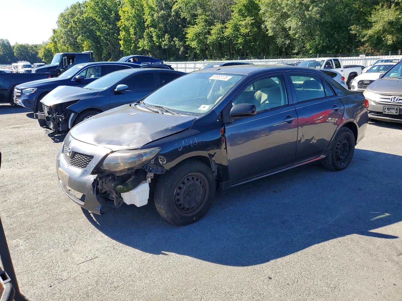 2010 Toyota Corolla Le Gray vin: JTDBU4EE7A9118049
