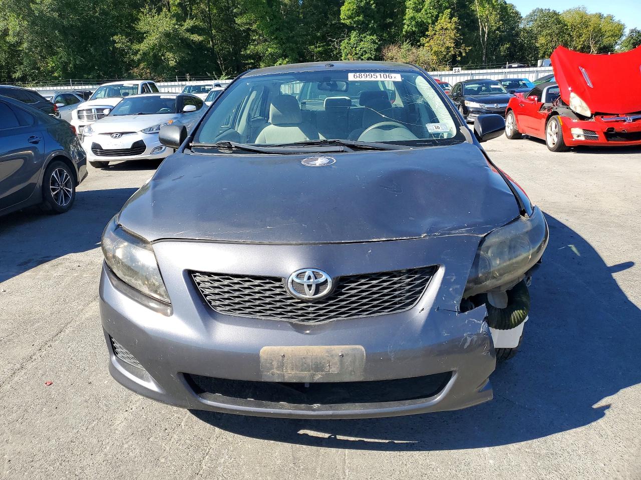 2010 Toyota Corolla Le Gray vin: JTDBU4EE7A9118049