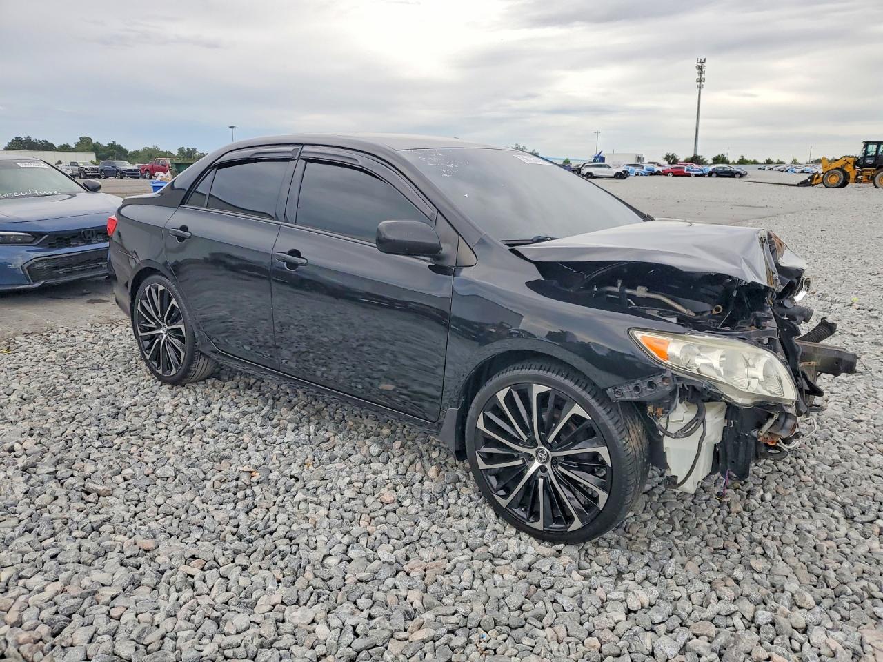 2010 Toyota Corolla Le Black vin: JTDBU4EE7A9118150