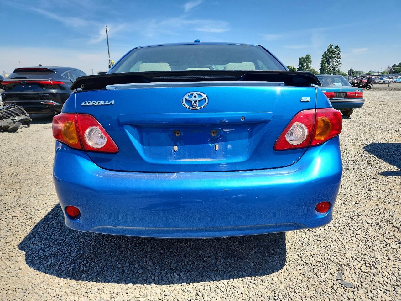 2010 Toyota Corolla Le Синий vin: JTDBU4EE7AJ081566
