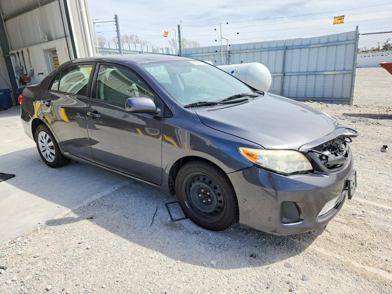 2012 Toyota Corolla Le Gray vin: JTDBU4EE7C9179761