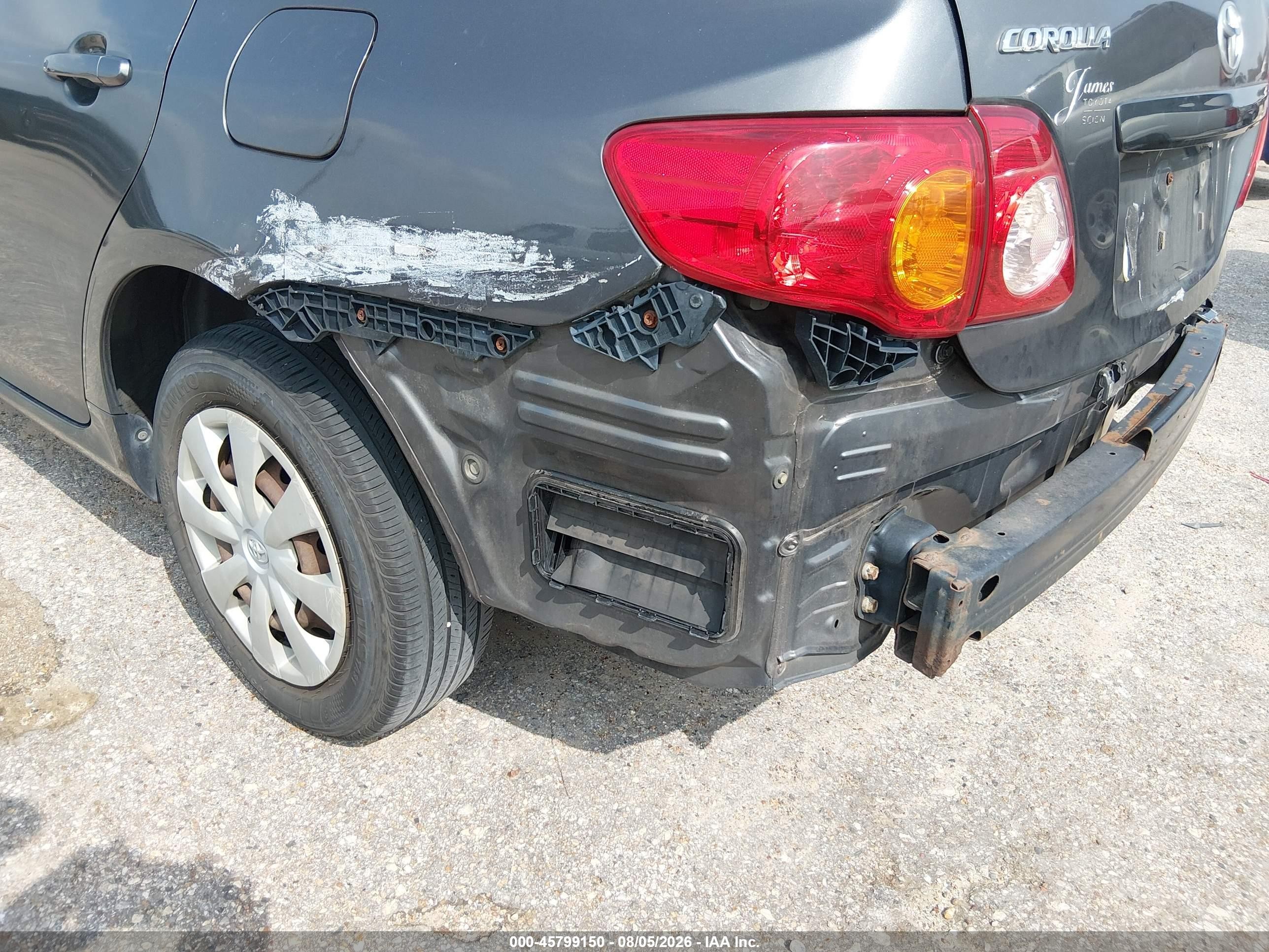 2010 Toyota Corolla Le Серый vin: JTDBU4EE8AJ079485